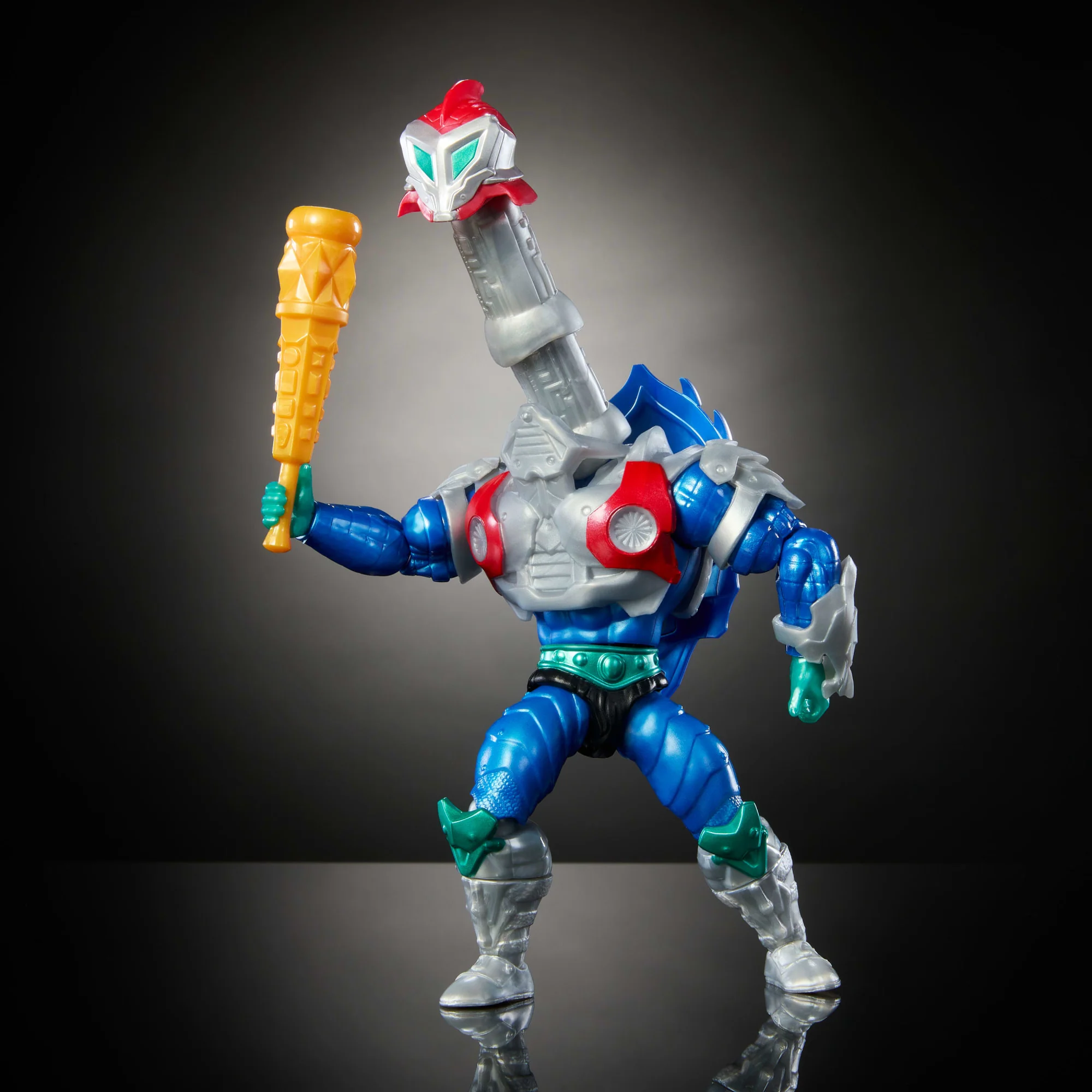 Masters Of Universe Origins Turtles Of Grayskull Actionfigur Mekaneck, TMNT MOTU Reptile Wars Spielzeug - Image 5