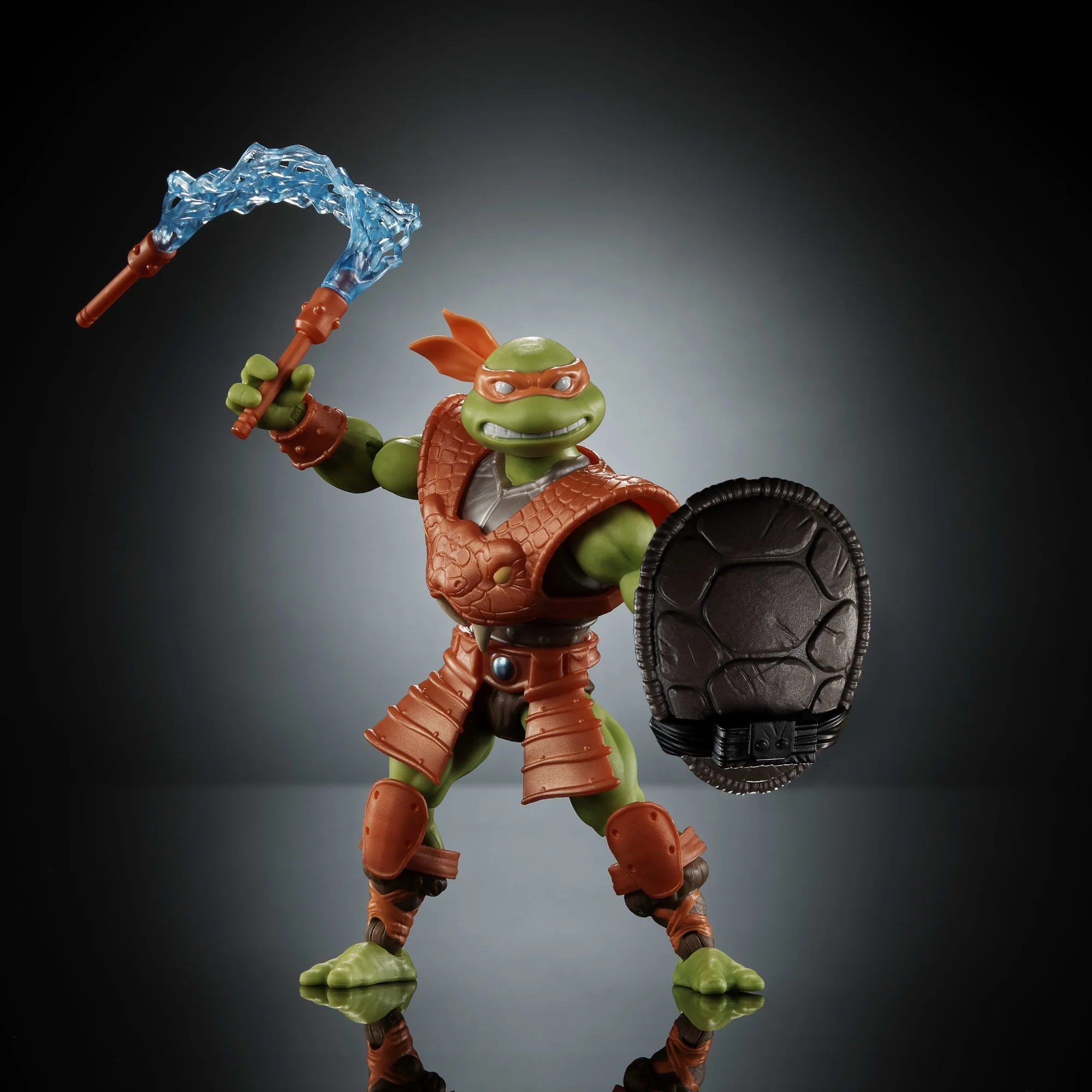 Masters Universe Origins Turtles Grayskull Michelangelo Actionfigur, Reptile Wars TMNT MOTU Spielzeug - Image 3
