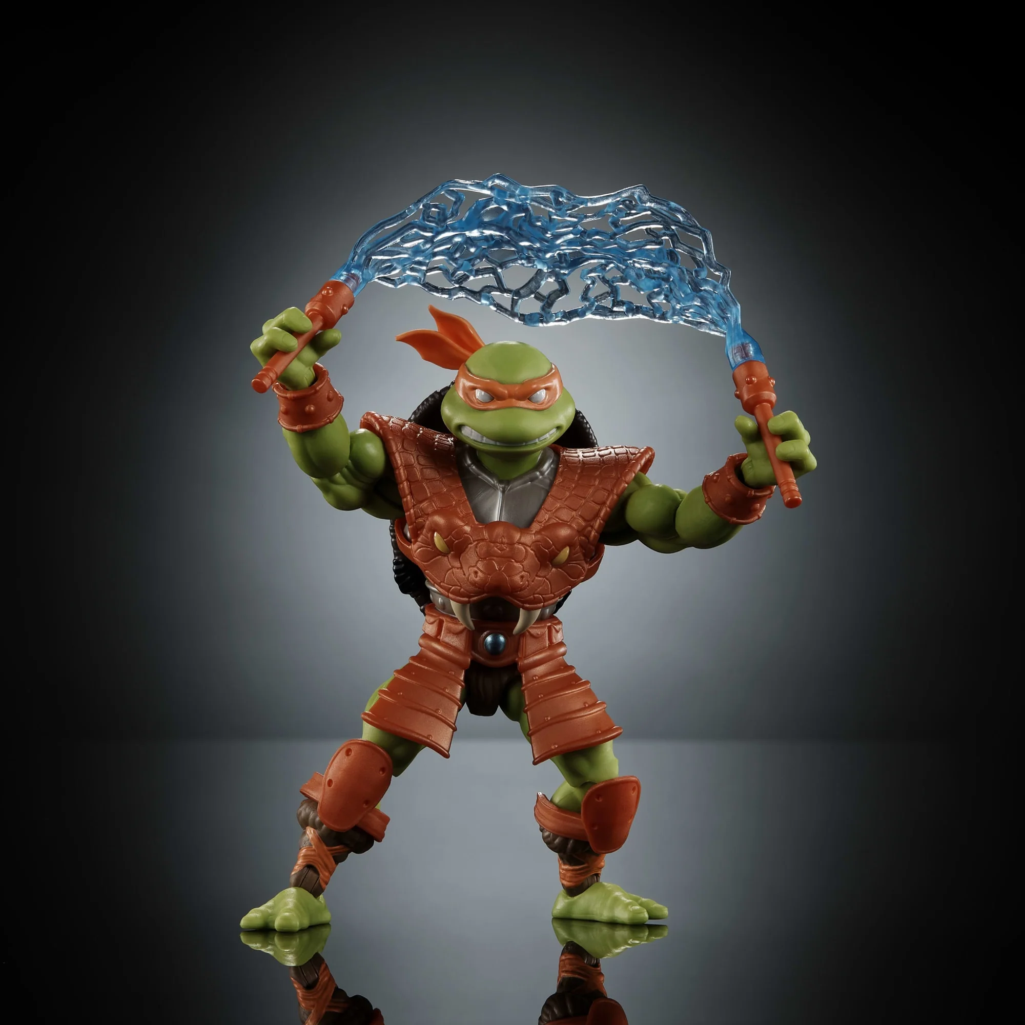 Figura De Acción De Leonardo De Turtles Of Grayskull De Masters Of The Universe Origins, Juguete De La Guerra De Los Reptiles De Las Tortugas Ninja Y MOTU - Image 5