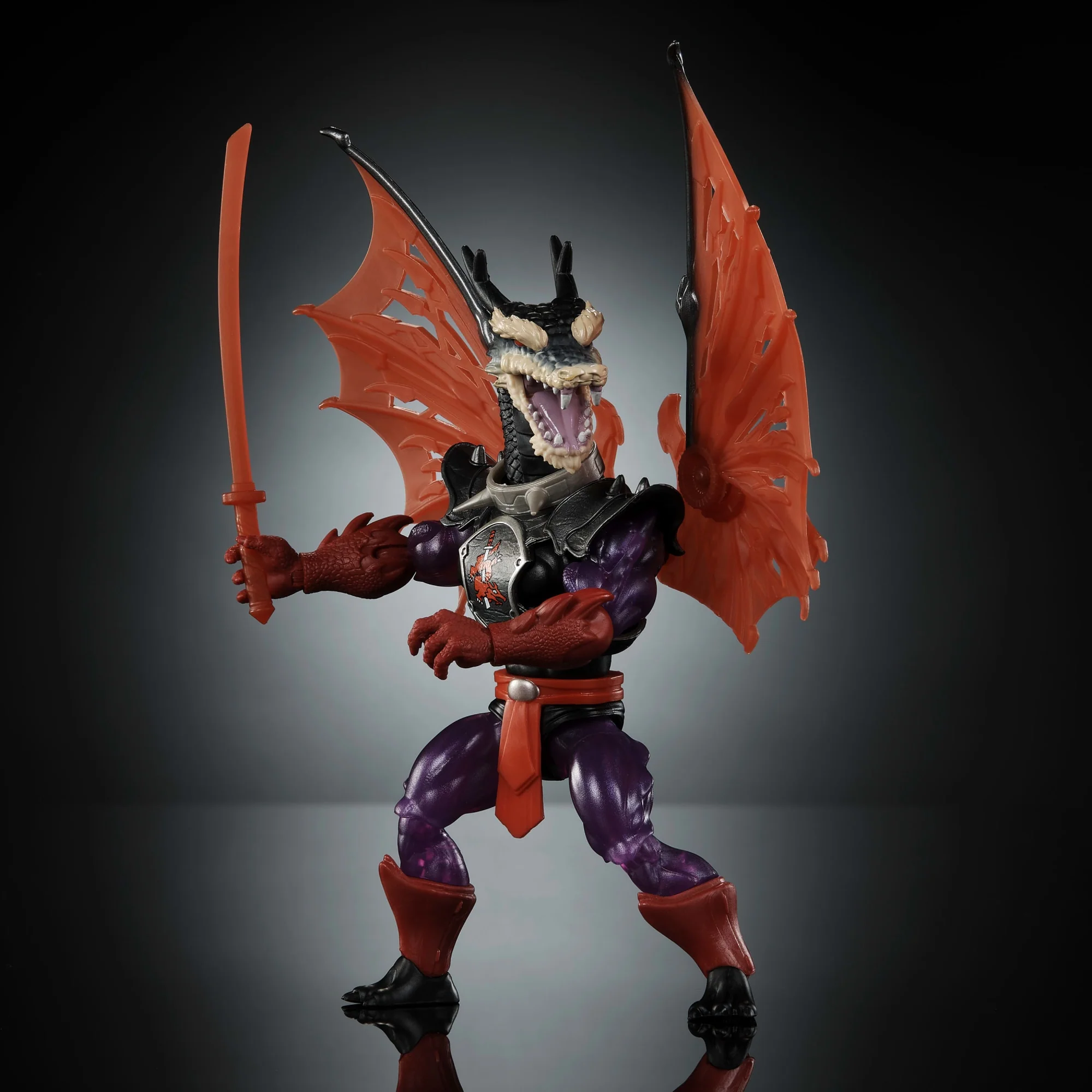 Figura De Acción De Ninjor De Turtles Of Grayskull De Masters Of The Universe Origins, Juguete De La Guerra De Los Reptiles De Las Tortugas Ninja Y MOTU - Image 4