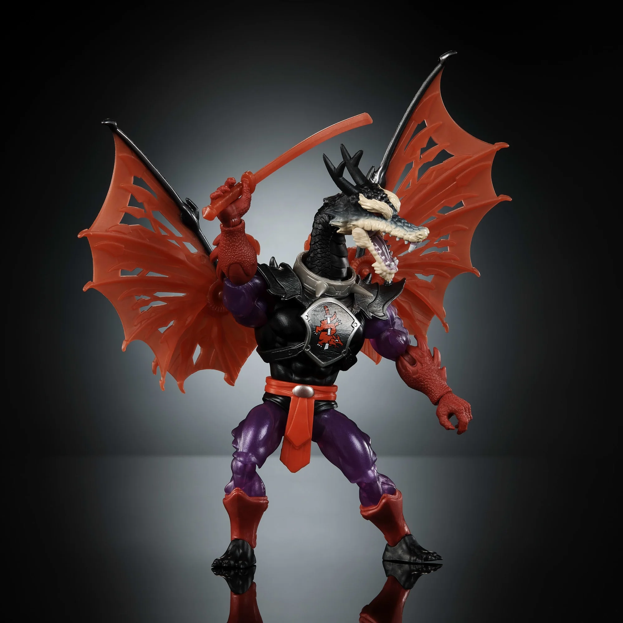 Figura De Acción De Ninjor De Turtles Of Grayskull De Masters Of The Universe Origins, Juguete De La Guerra De Los Reptiles De Las Tortugas Ninja Y MOTU - Image 5
