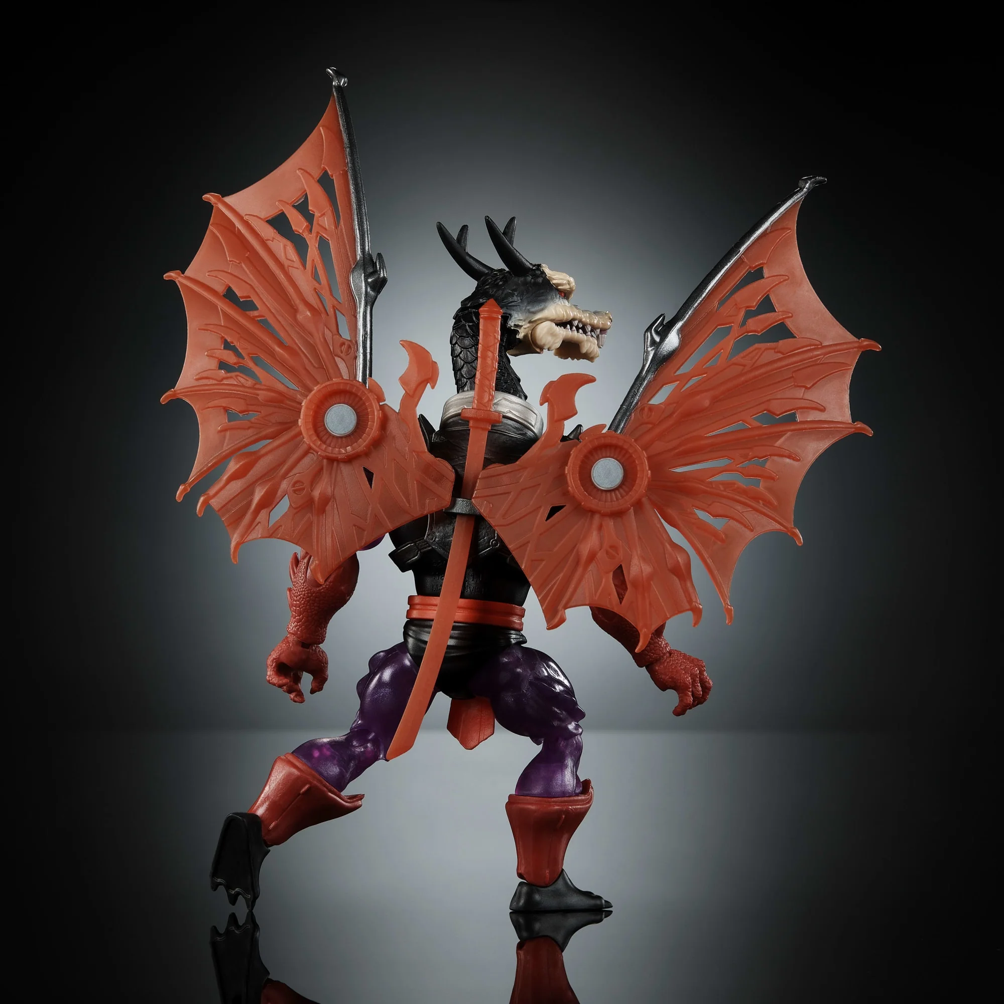 Figura De Acción De Ninjor De Turtles Of Grayskull De Masters Of The Universe Origins, Juguete De La Guerra De Los Reptiles De Las Tortugas Ninja Y MOTU - Image 6
