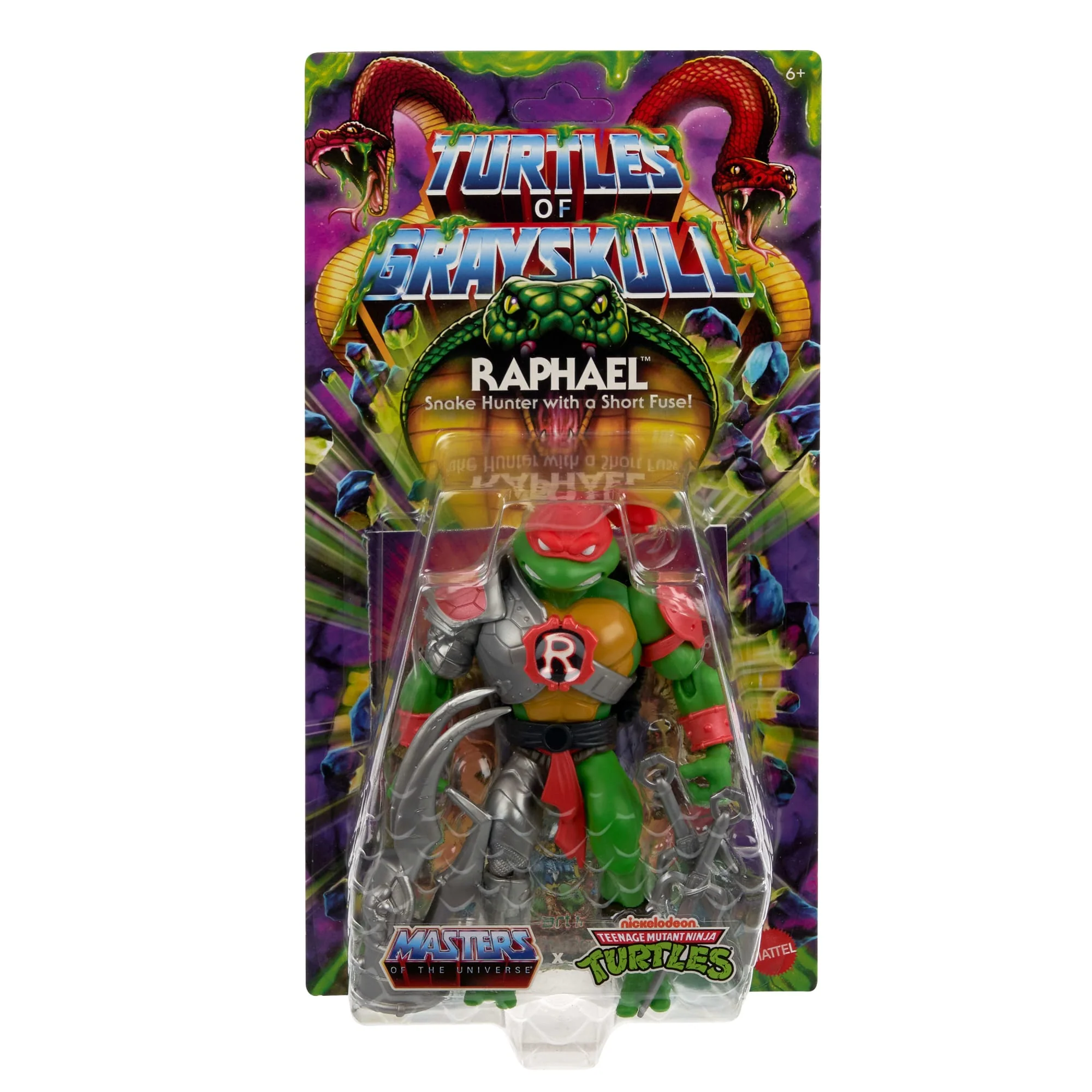 Masters Of Universe Origins Turtles Of Grayskull-Actionfigur Raphael, TMNT MOTU Reptile Wars-Spielzeug - Image 2