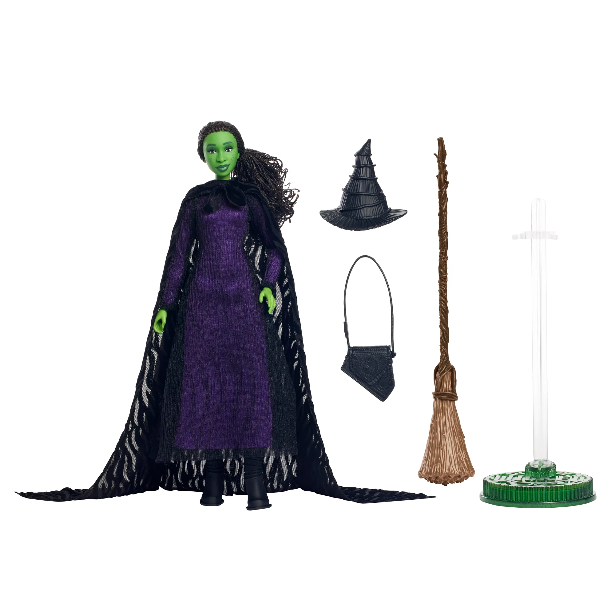 Universal Pictures-Kinofilm Wicked Elphaba Deluxe-Modepuppe Und Accessoires Mit Geflochtenen Haaren, Verschiedene Posen Möglich - Image 5