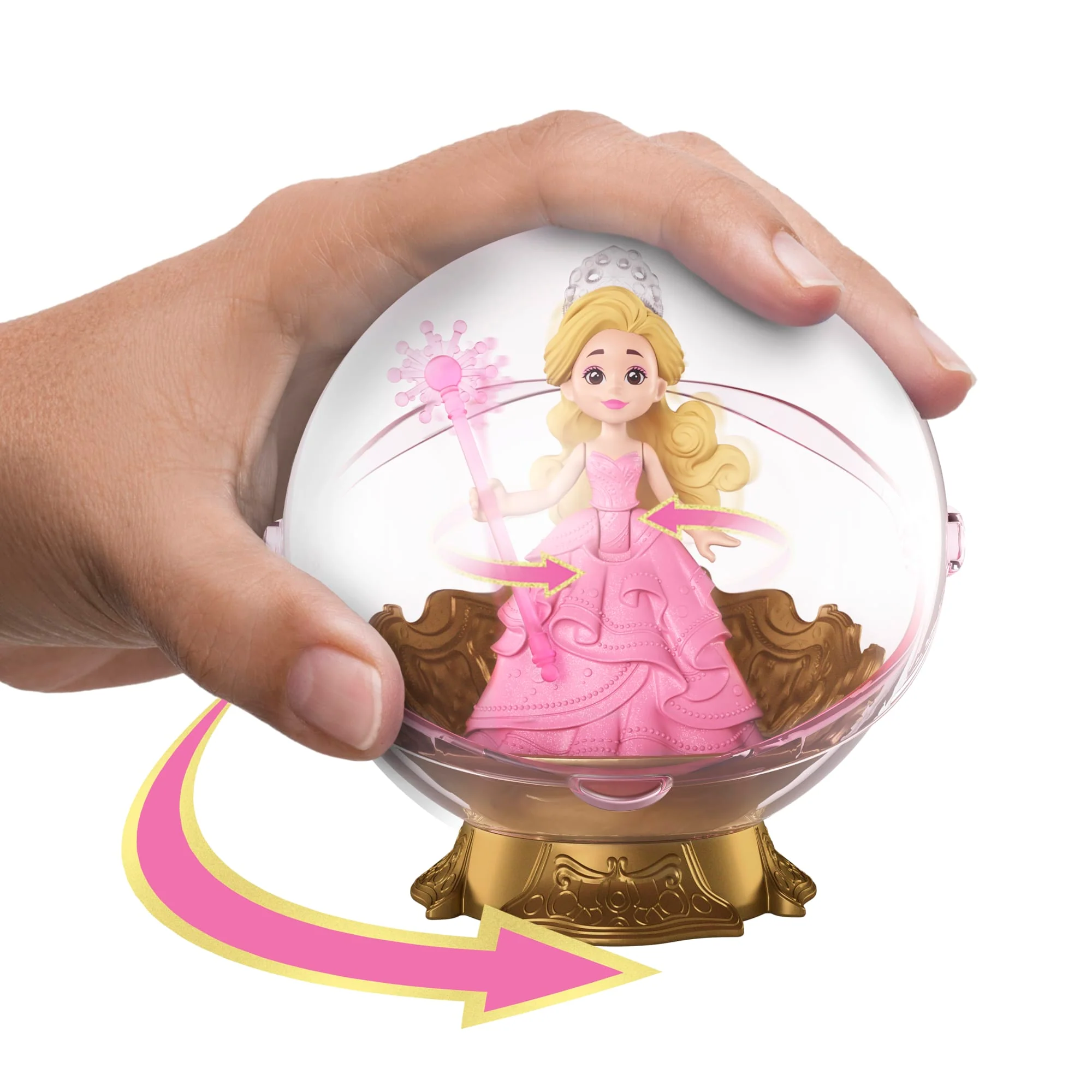Mattel Universal Pictures Wicked Glindas Schwebende Blase, Spielset Mit Fahrzeug Und Kleiner Glinda-Puppe - Image 3