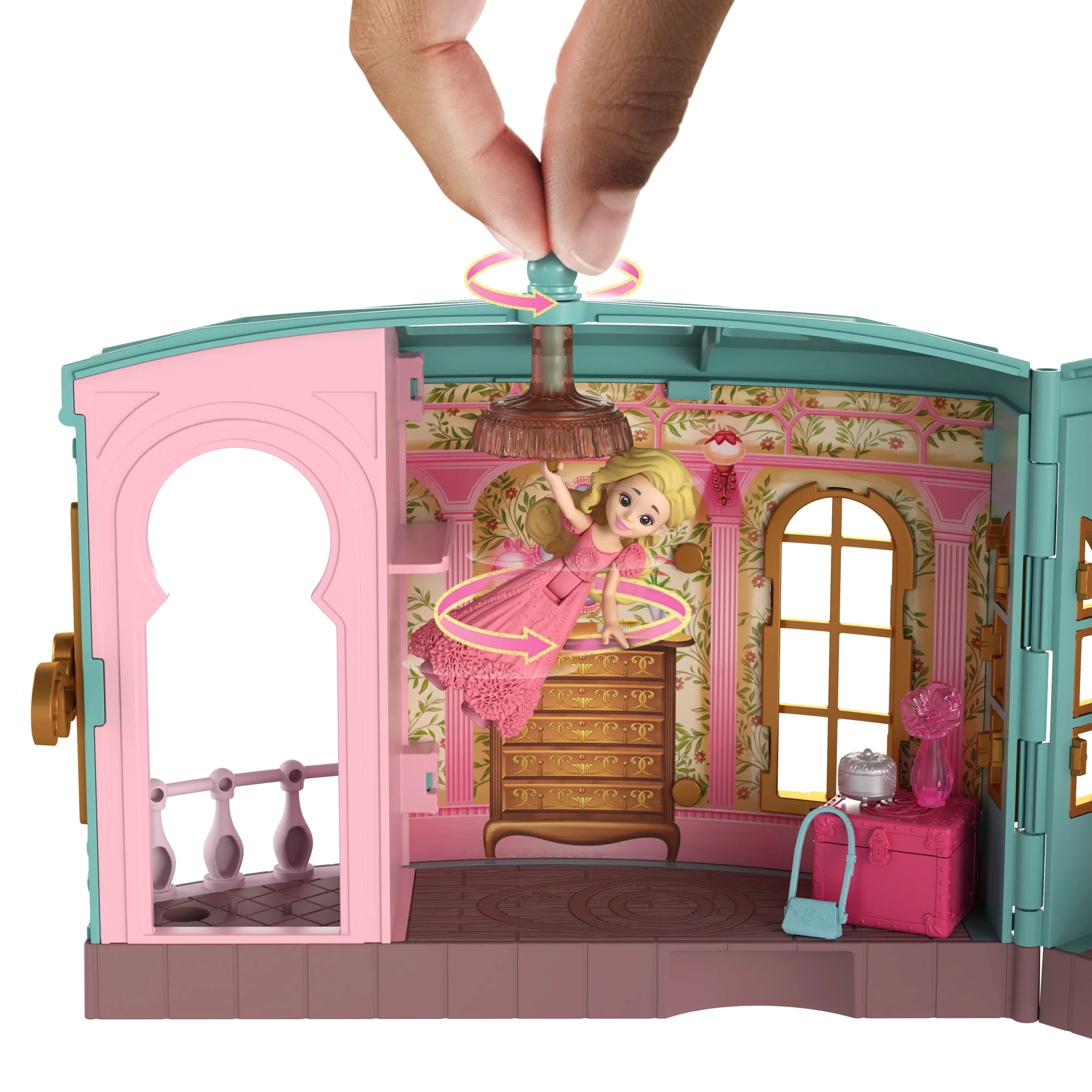 Universal Pictures Wicked Schlafzimmer-Spielset „Heißgeliebt“ Mit Kleiner Puppe, Bestehend Aus 3 Spielbereichen Und Insgesamt 10 Zubehörteilen - Image 4