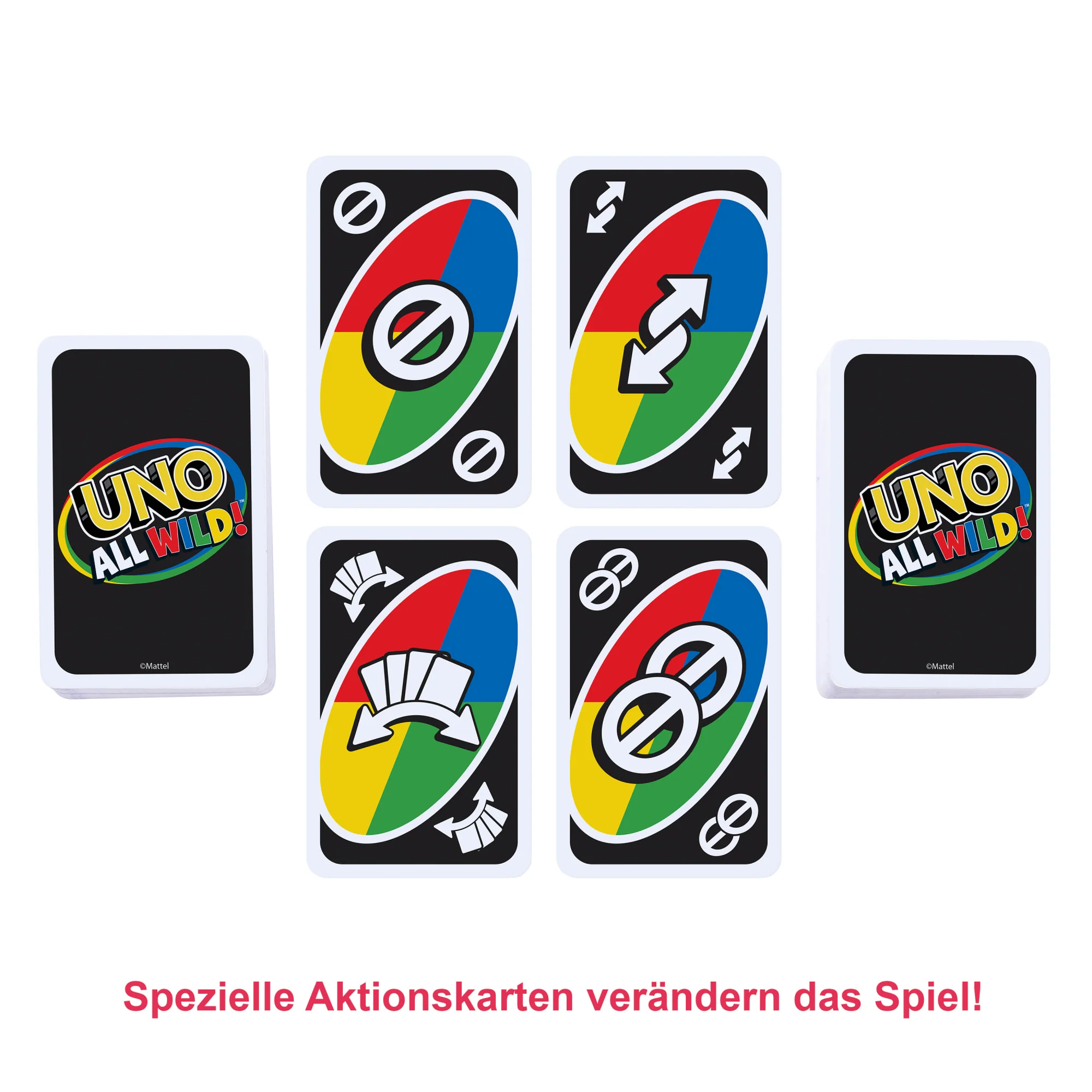 Mattel Games UNO All Wild, Kartenspiel, Familienspiel - Image 5