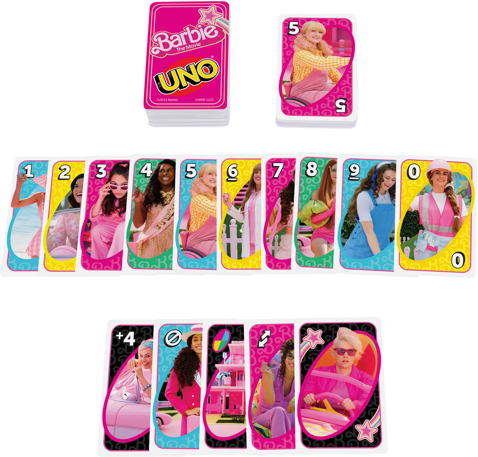 UNO Barbie - jeu de cartes inspiré du film Barbie - Image 4