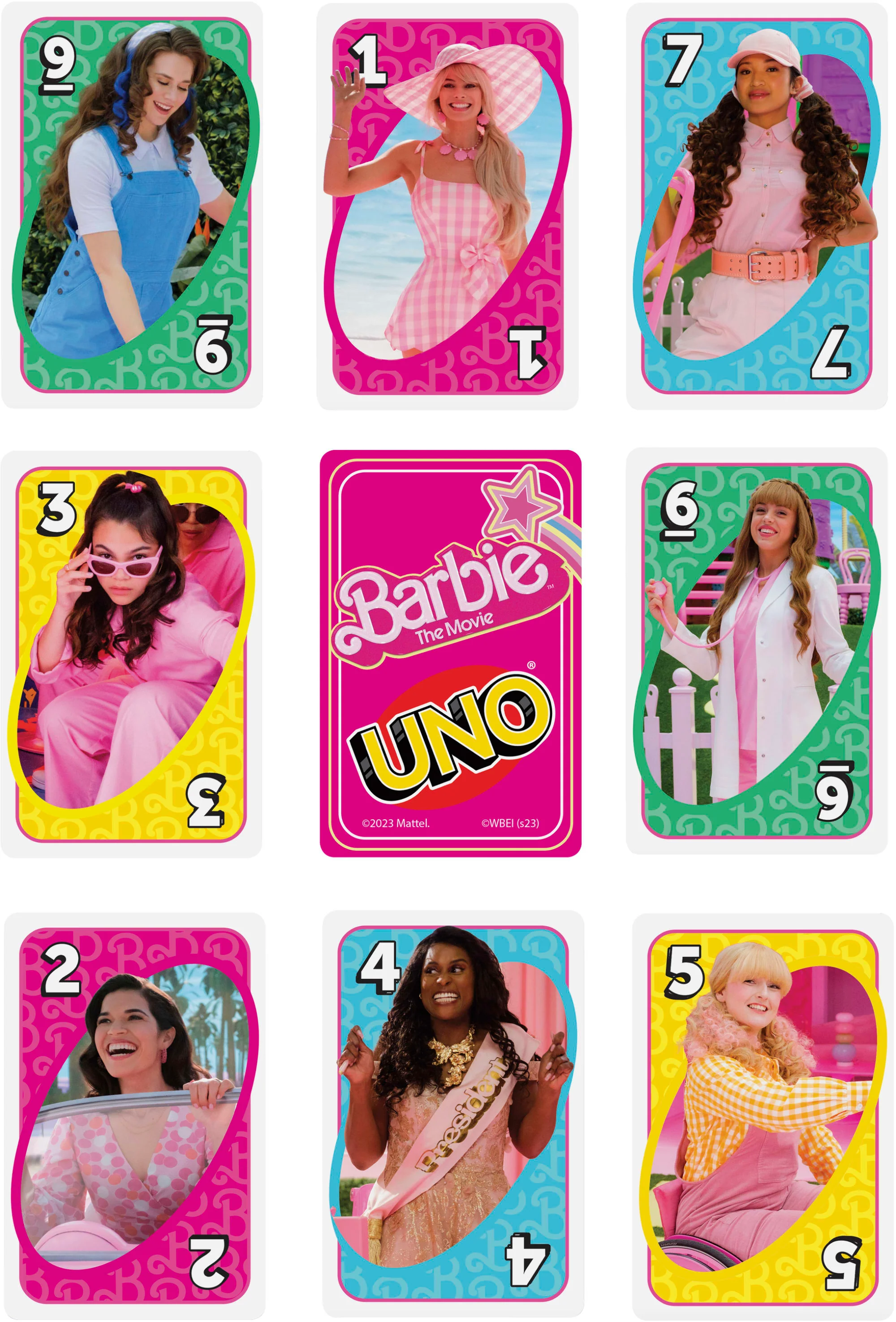 UNO Barbie - jeu de cartes inspiré du film Barbie - Image 5