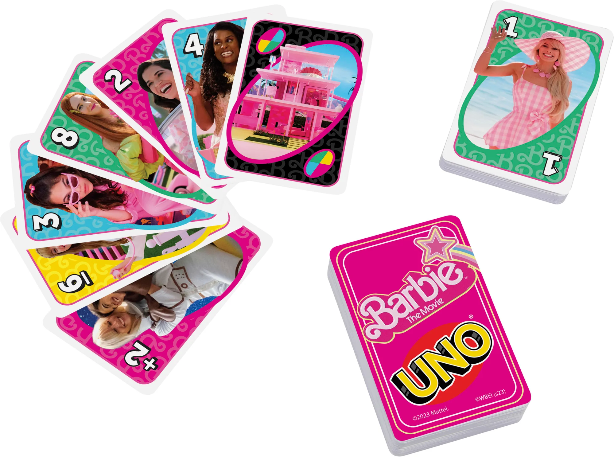 UNO Barbie The Movie Card Game, Inspired by the Movie - Image 2