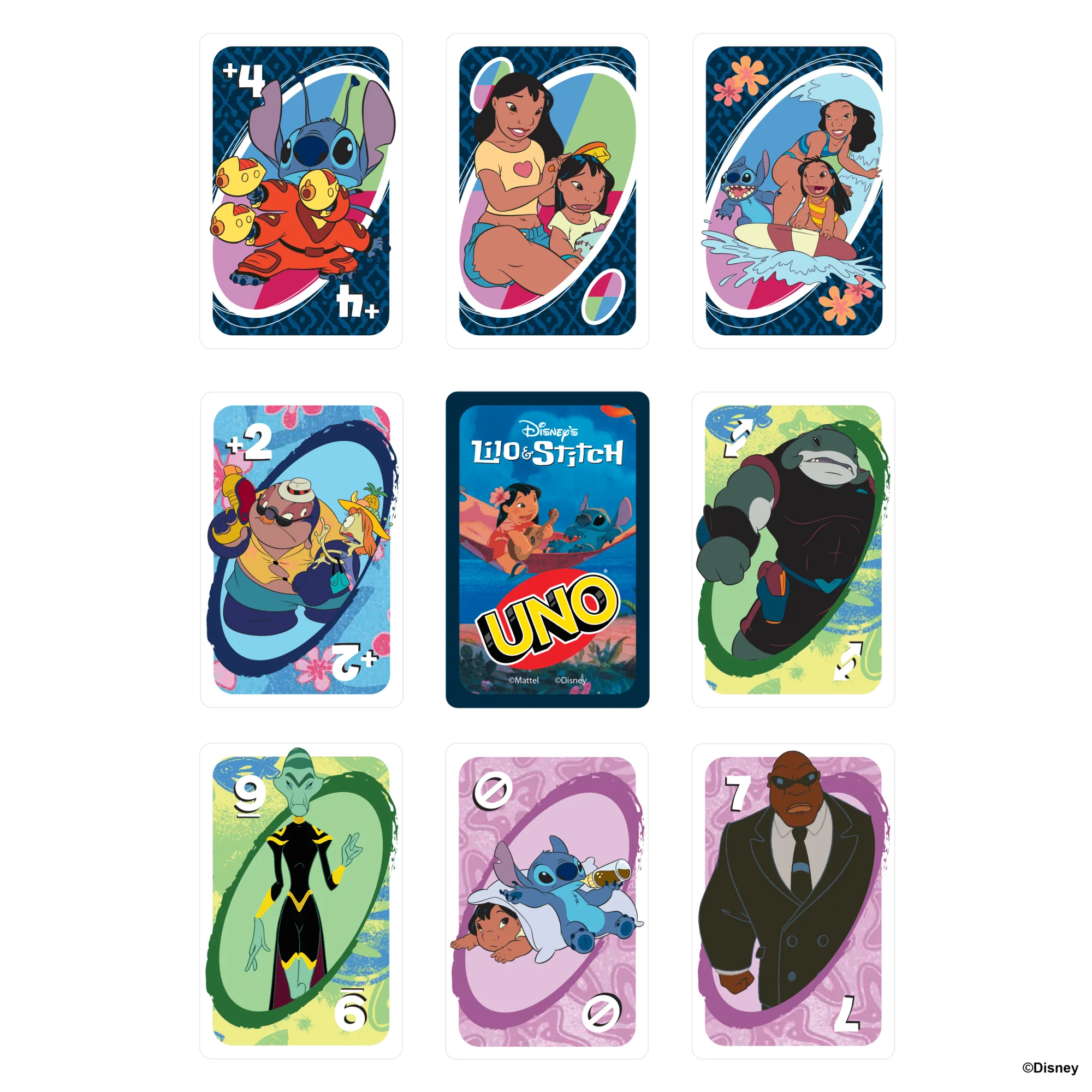 Juego De Cartas De Lilo Y Stitch De Disney De UNO Para Niños Y Niñas, Y Noches De Juegos En Familia - Image 3