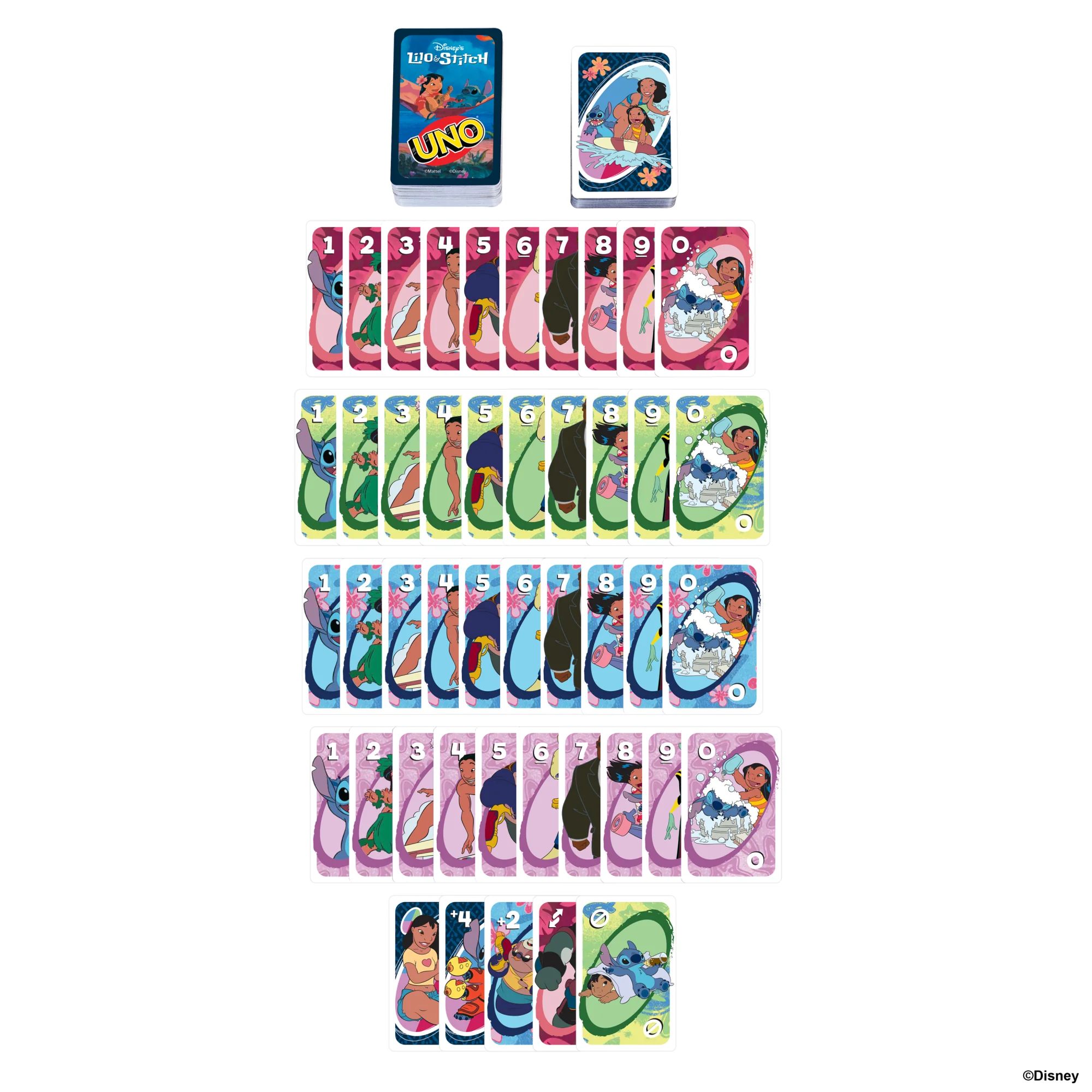 UNO Disneys Lilo Und Stitch Kartenspiel Für Kinder Und Familienabende - Image 4