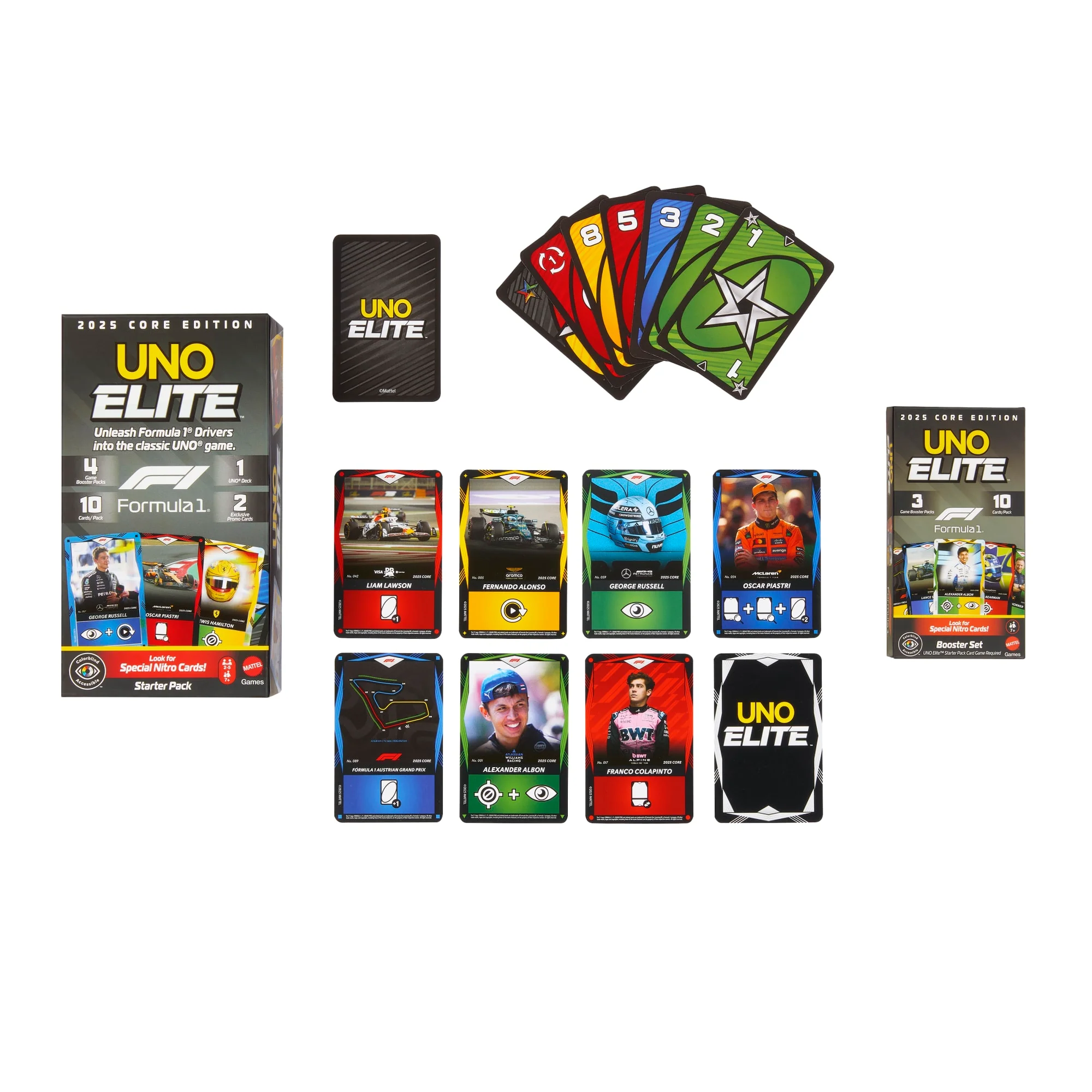 UNO Elite Formula 1 2025 Core Edition Booster Set - Image 2