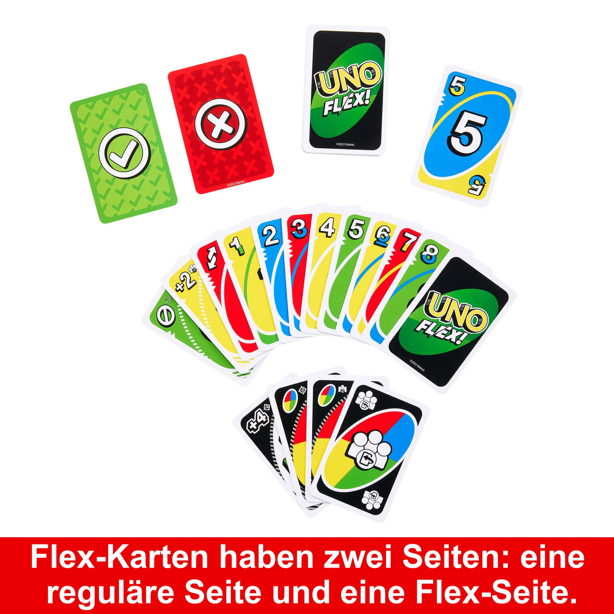 Mattel Games UNO Flex, Kartenspiel, Familienspiel - Image 3