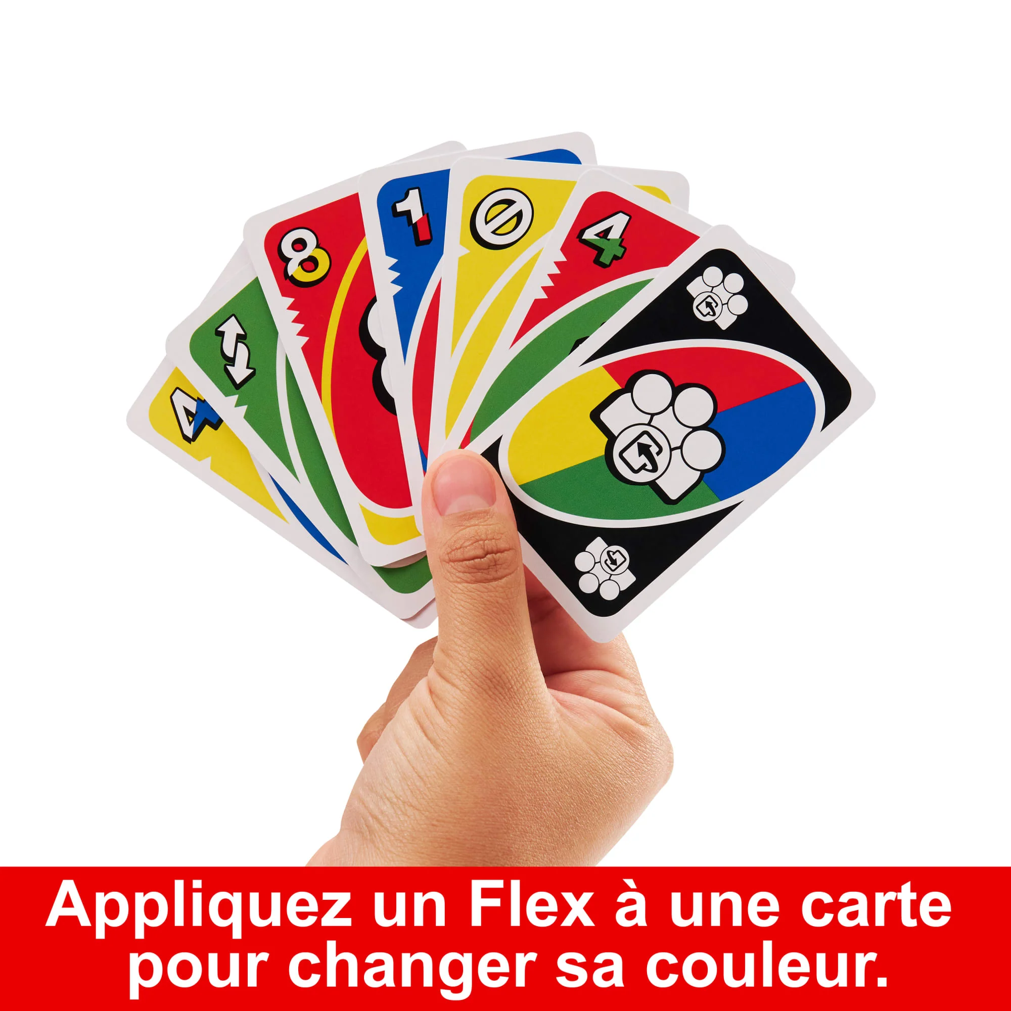 Mattel Games - Uno Flex - Jeu De Cartes Famille - 7 Ans Et + - Image 4