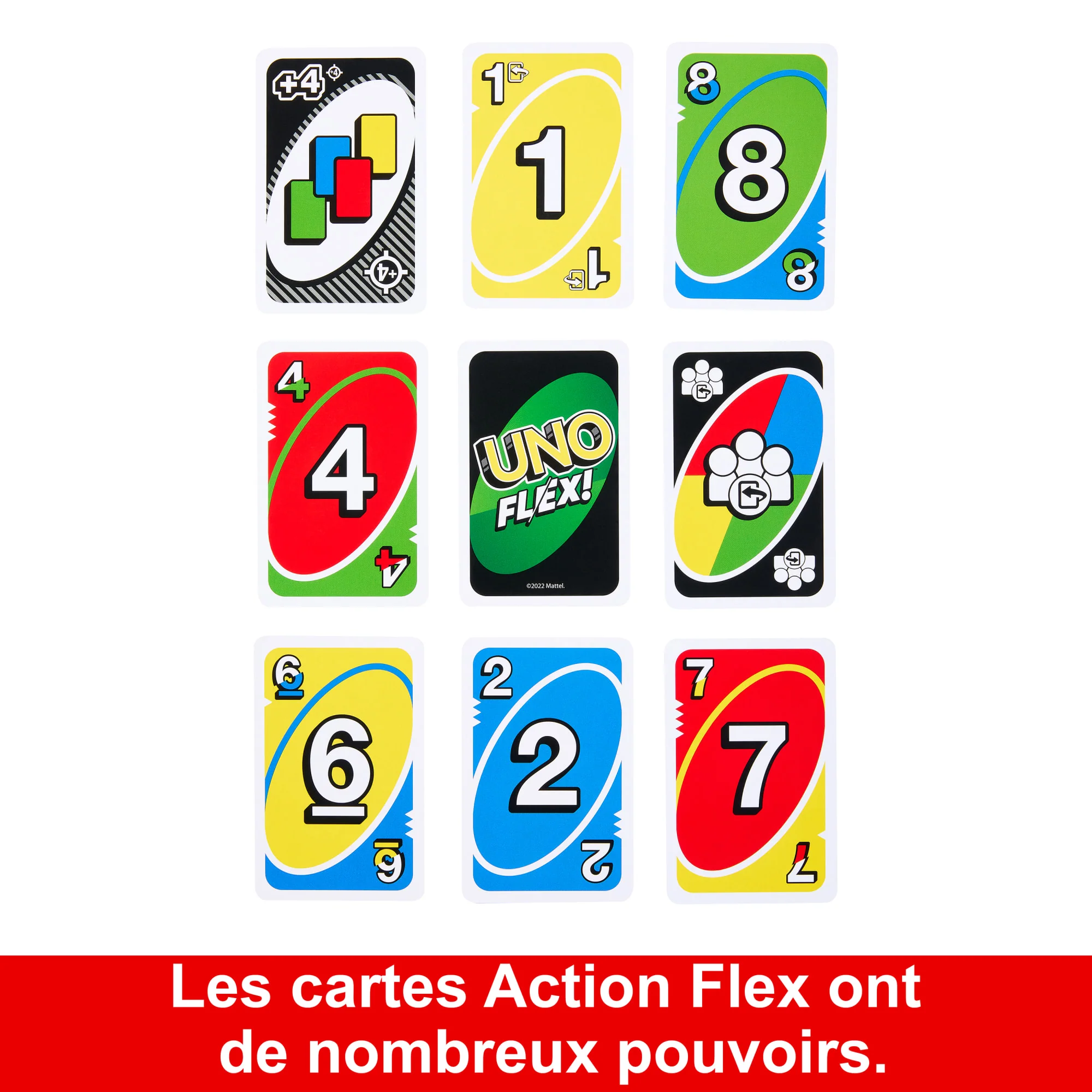 Mattel Games - Uno Flex - Jeu De Cartes Famille - 7 Ans Et + - Image 5