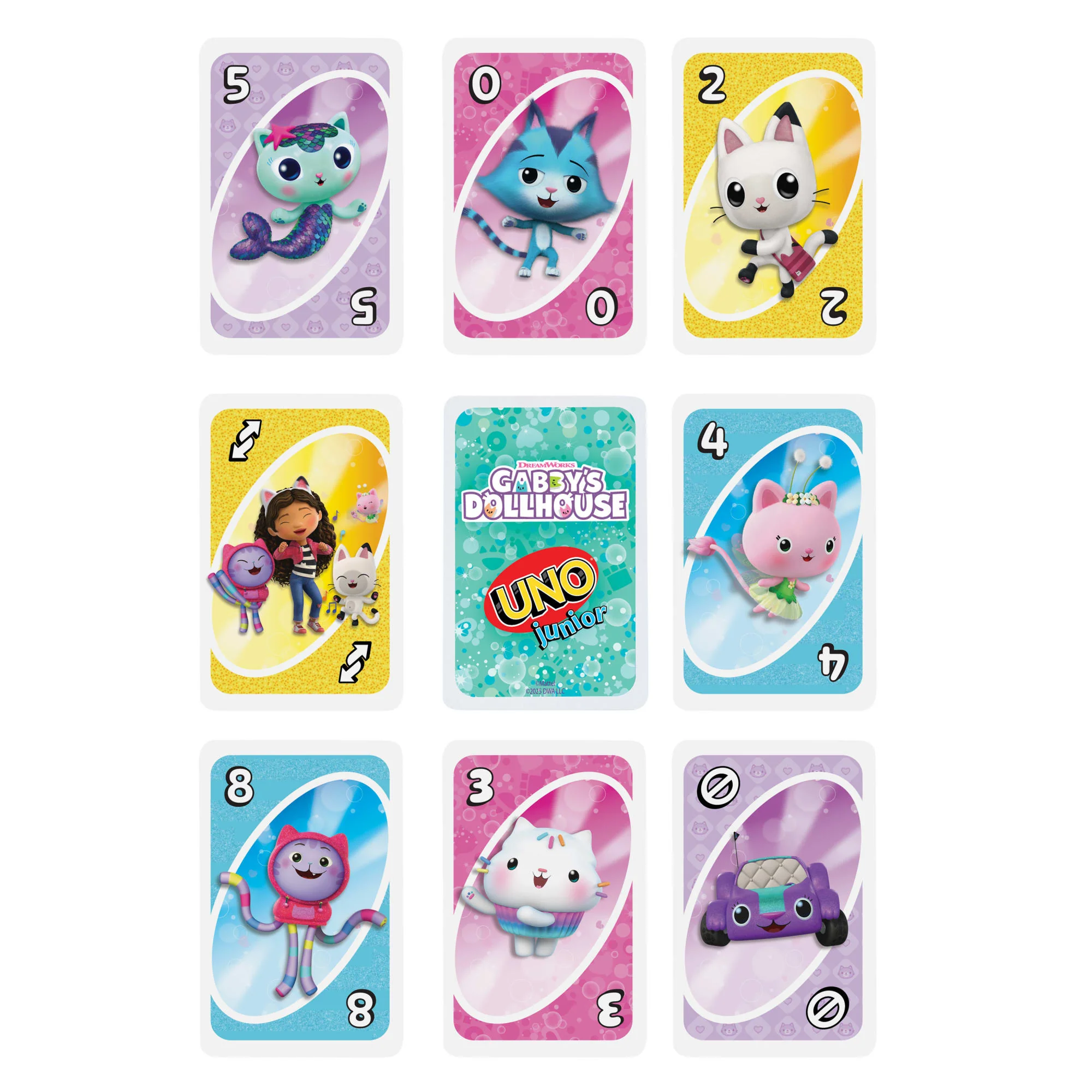 UNO Junior Gabby's Dollhouse Kartenspiel Für Kinder, Eltern Und Familienabende - Image 6
