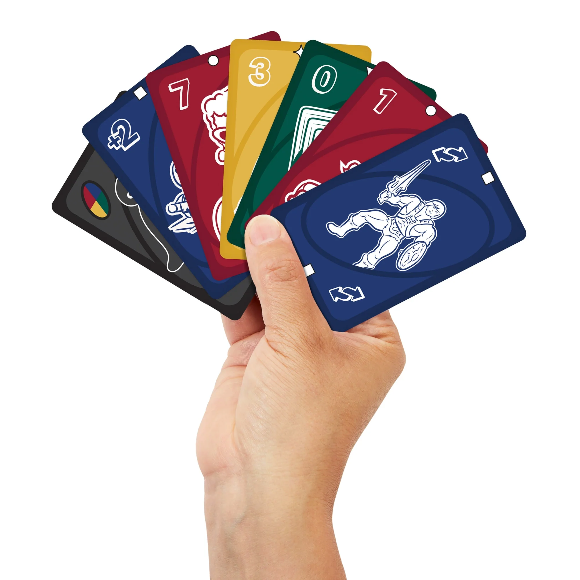 UNO Mattel 80Th Ruby Red Card Game For Kids & Family Night - Image 3