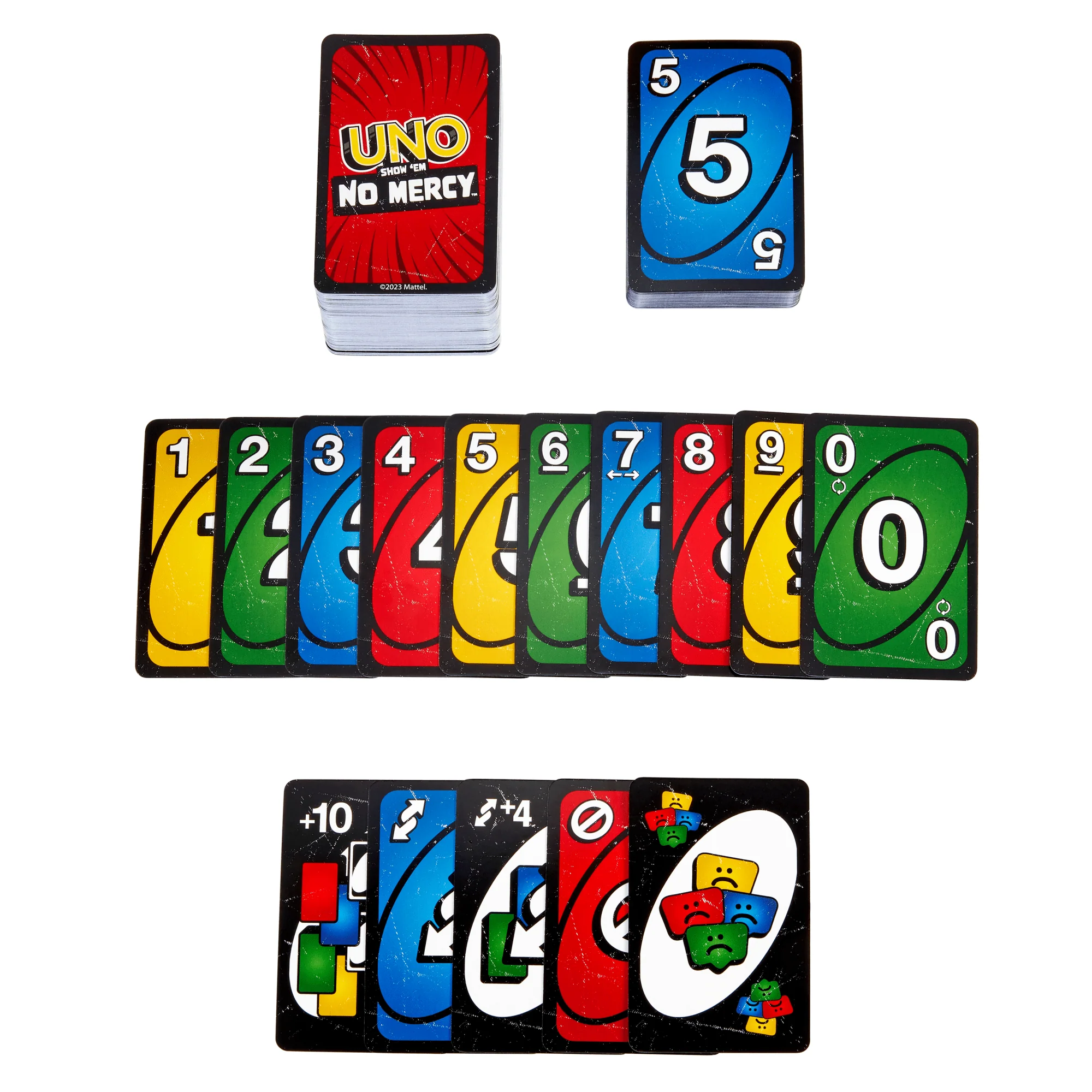 Mattel Games - Uno No Mercy - Jeu De Cartes Famille - 7 Ans Et + - Image 2