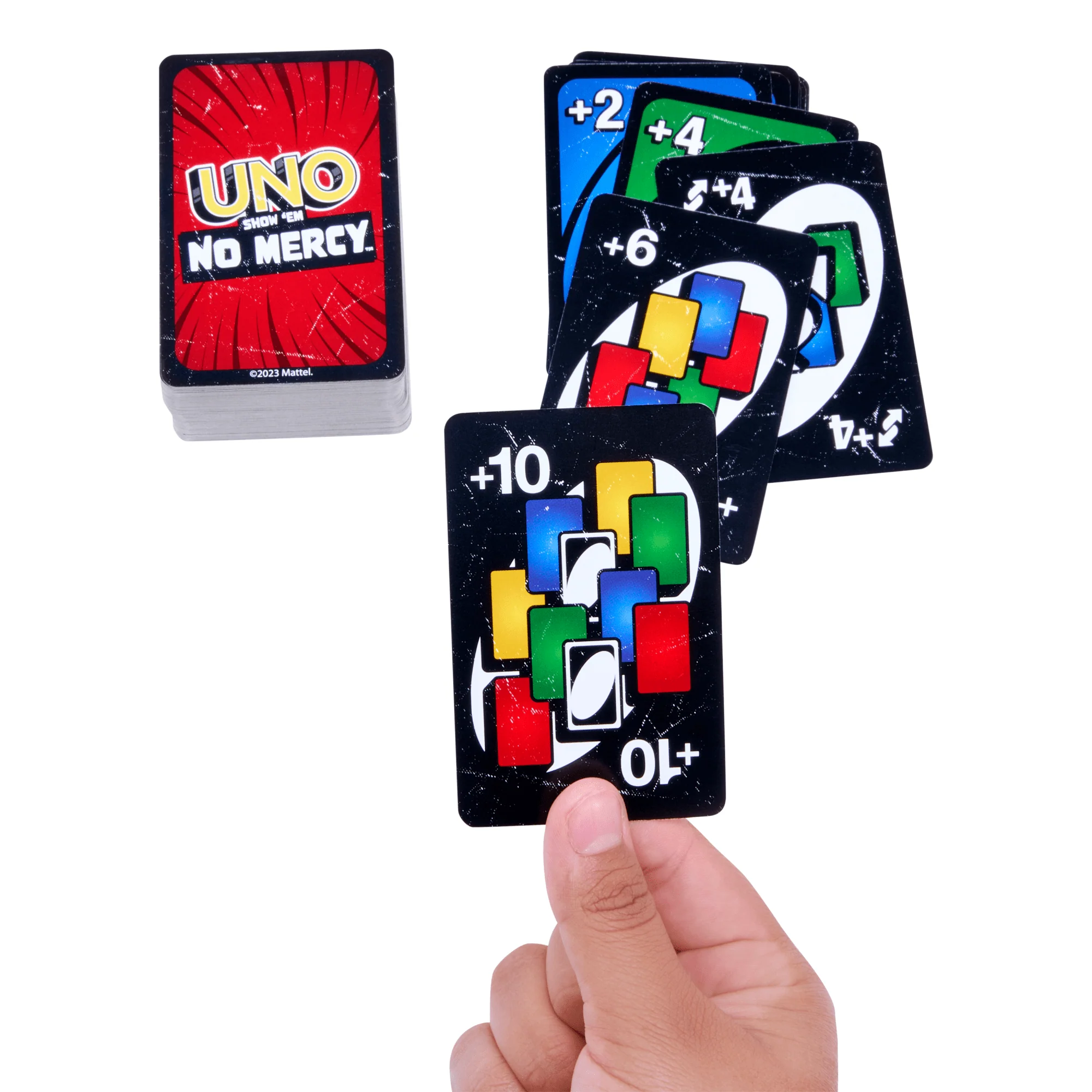 Mattel Games - Uno No Mercy - Jeu De Cartes Famille - 7 Ans Et + - Image 3
