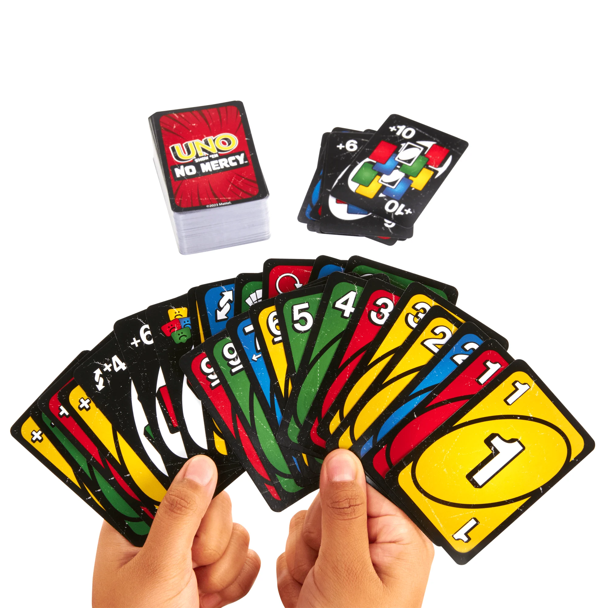 Mattel Games - Uno No Mercy - Jeu De Cartes Famille - 7 Ans Et + - Image 4