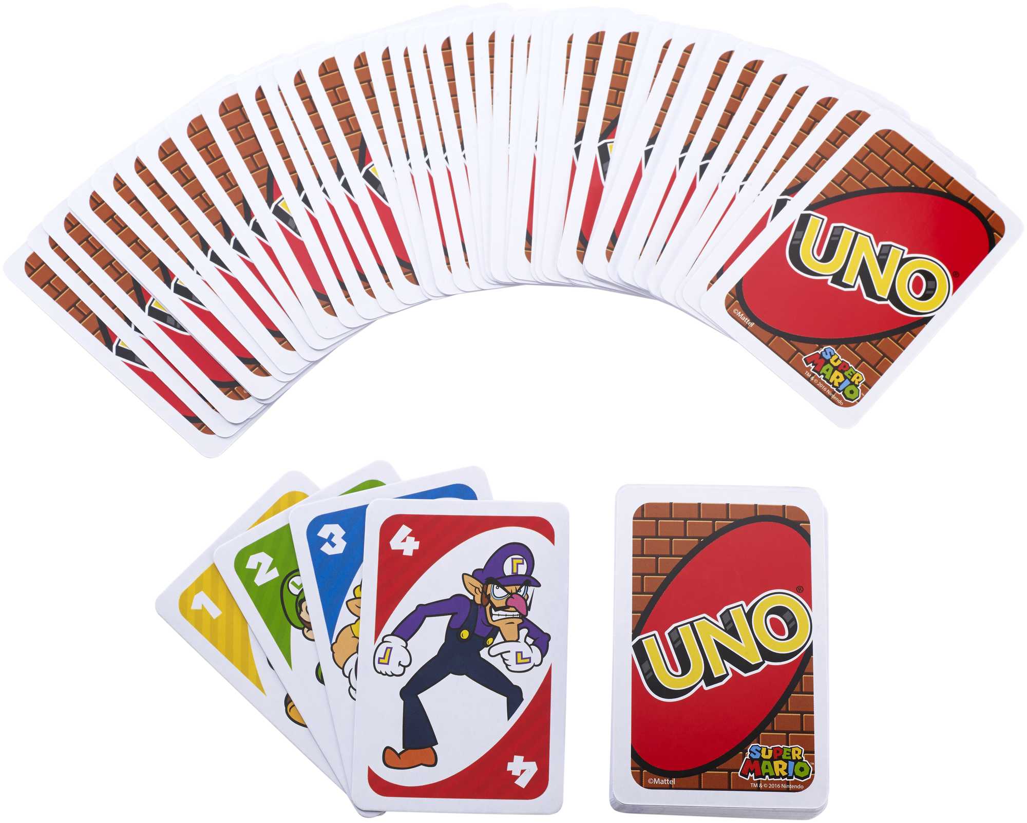 Mattel Games UNO Super Mario Juego De Cartas +7 Años - Image 3