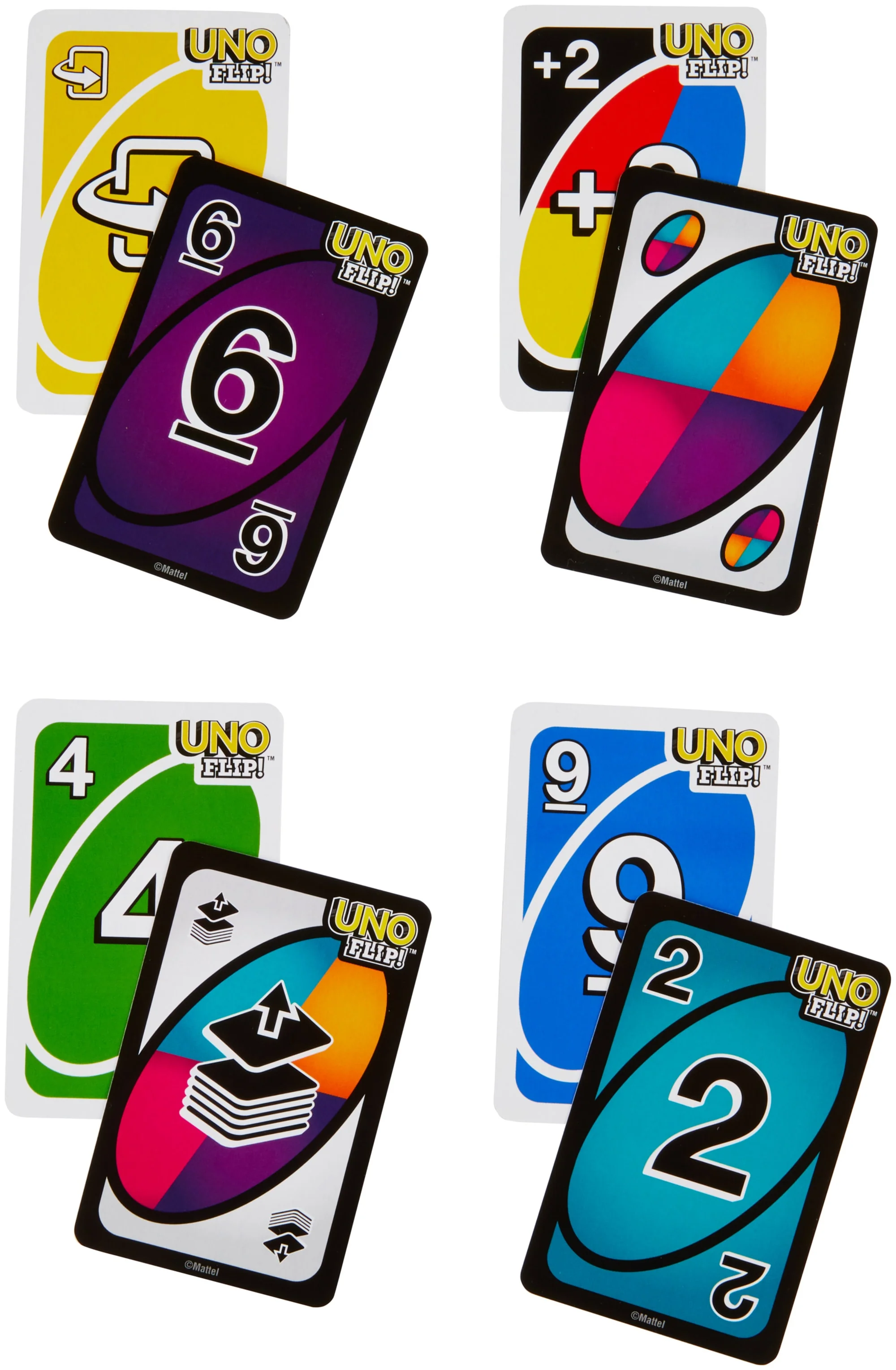 Mattel Games - Uno Flip - Jeu De Cartes Famille - 7 Ans Et + - Image 3