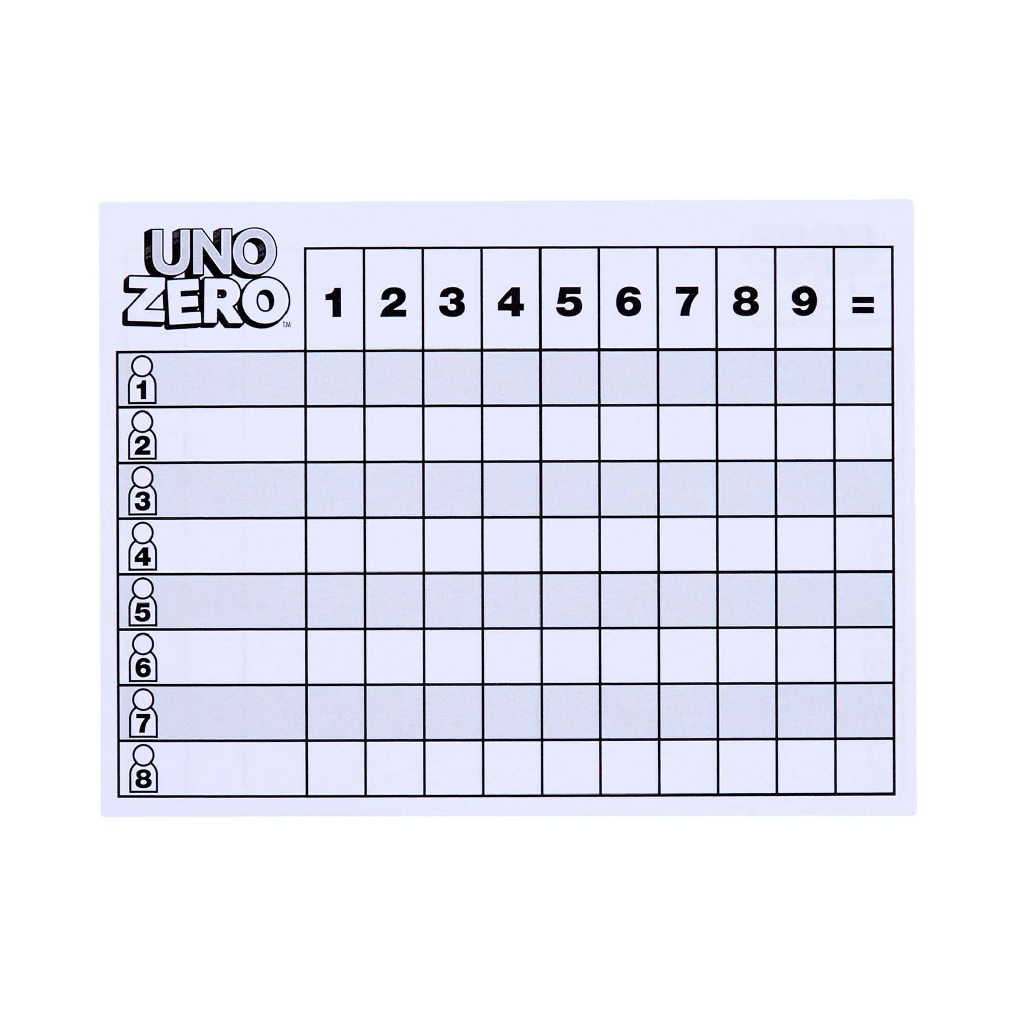 UNO Zero Card Game For Kid, Adult & Family Nights, Parties & Travel, Includes Deck & Scorecard - Image 4