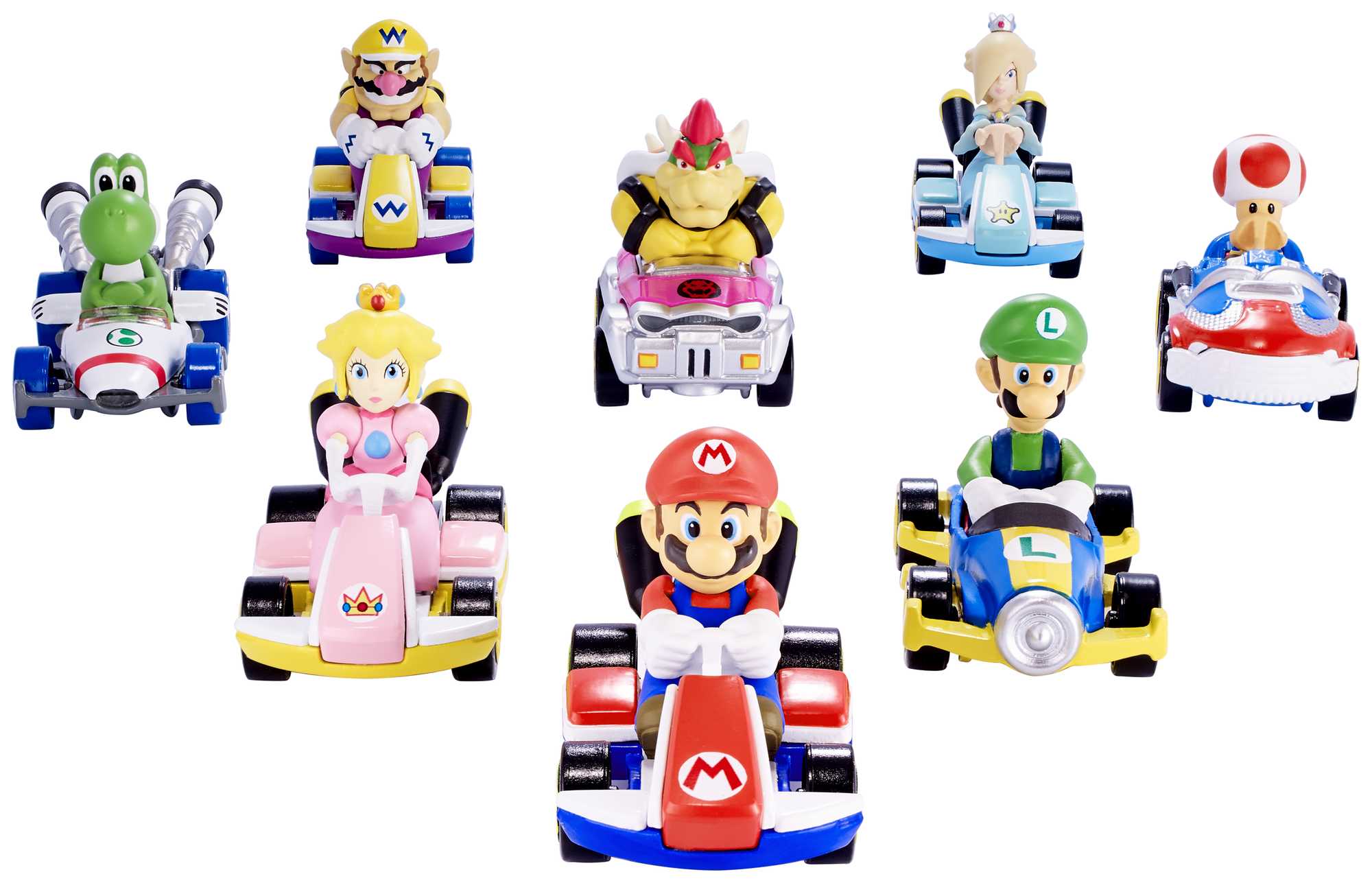 Vehículo Kart Estándar De Mario De Mario Kart De Hot Wheels
