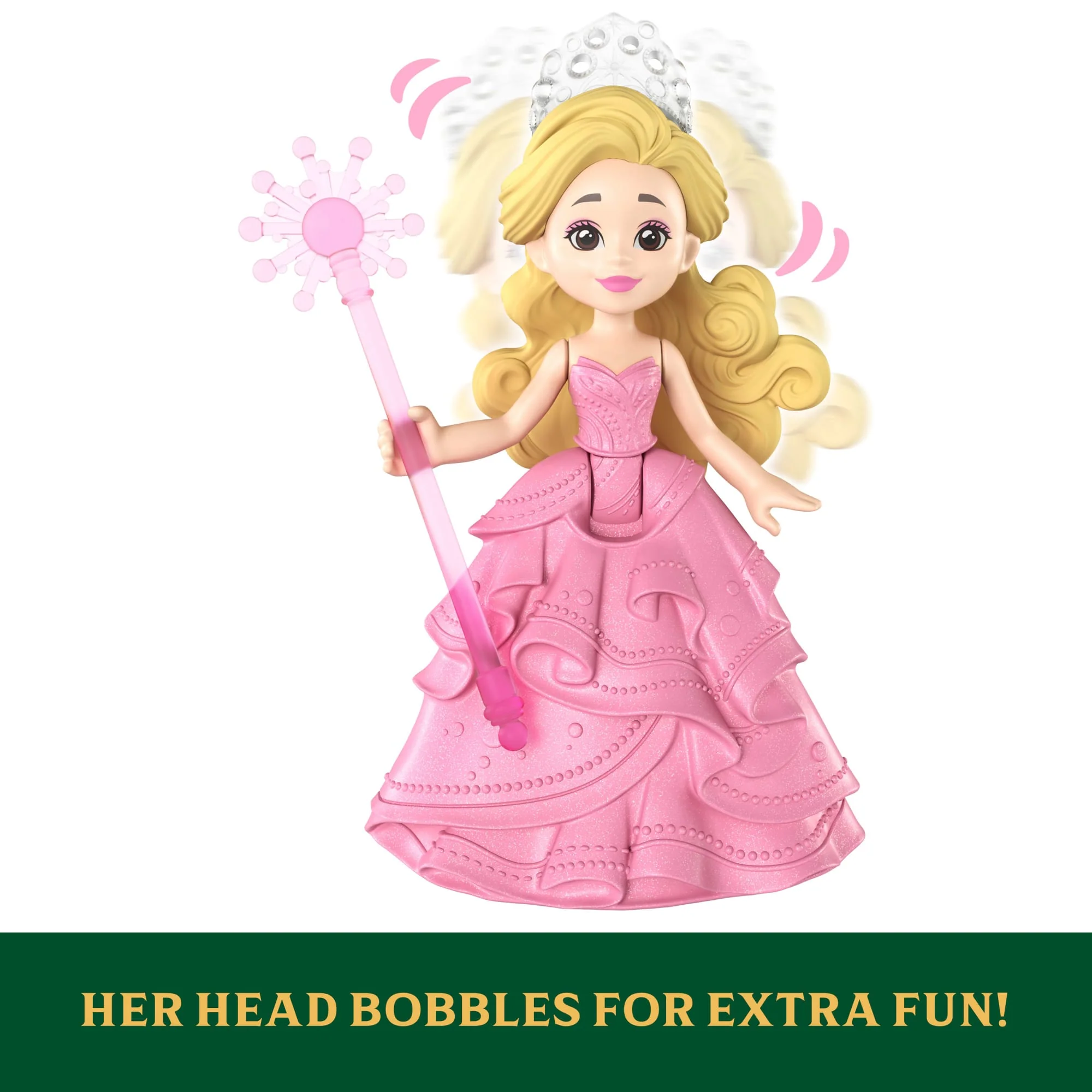 Universal Pictures’ Wicked Glinda's Floating Bubble Toy With Vehicle & Glinda Small Doll - Image 3
