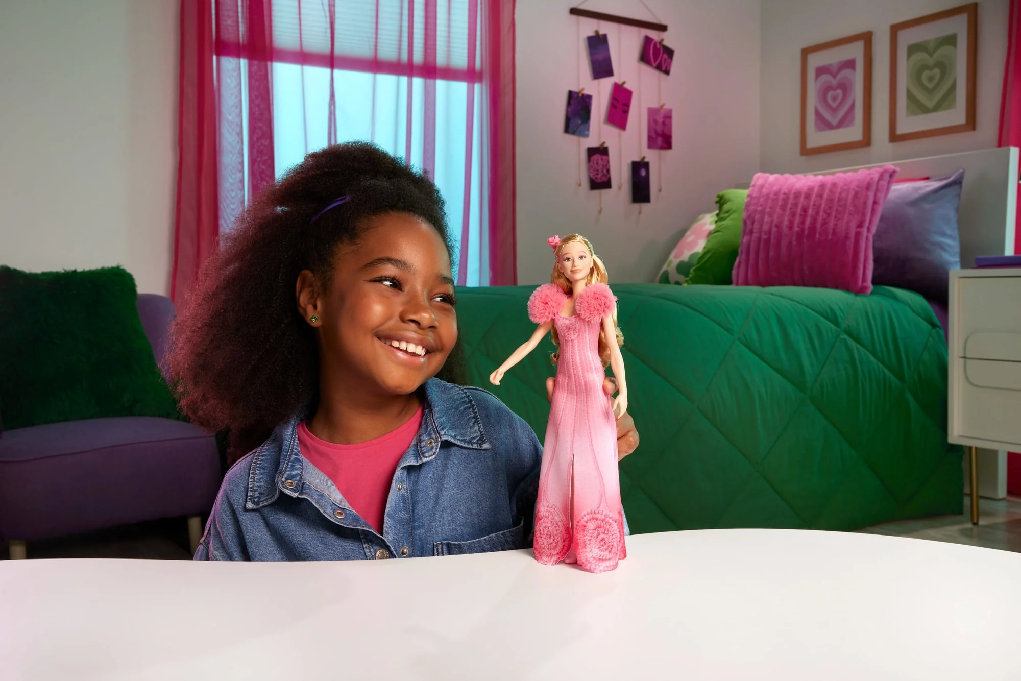 Universal Pictures' Wicked Singing Glinda Fashion Doll, Posable With Removable Movie Fashions & Accessories - Coming Soon - Image 2