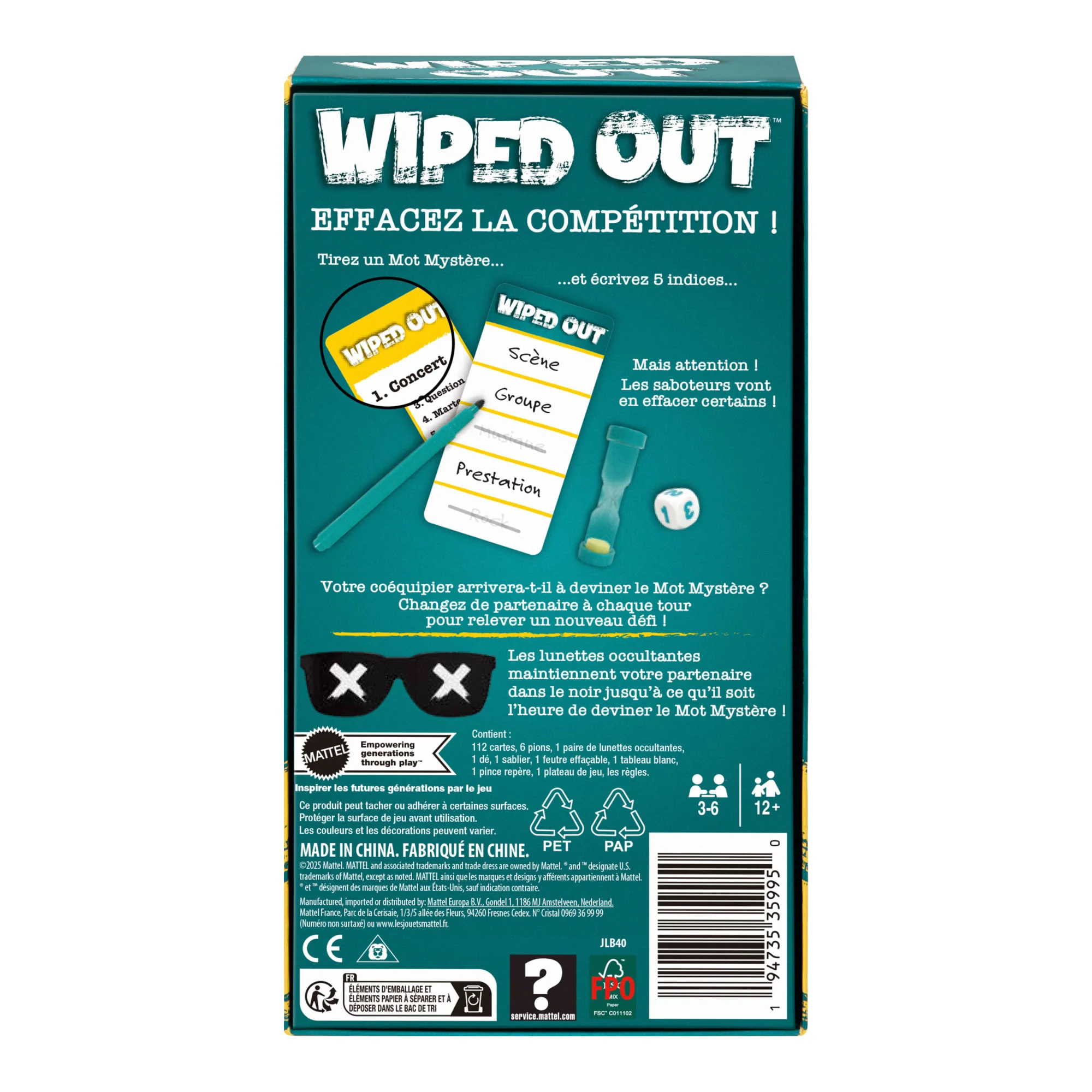 Wiped Out-Jeu De Société Familial Pour 3 À 6 Joueurs - Image 6