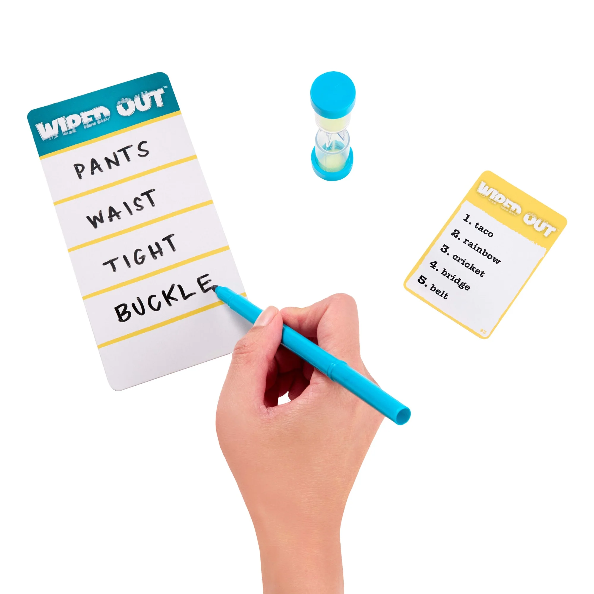 Wiped Out Party Game, Guessing Game For Families, Teens, Adults With Erasable Clues And Blackout Glasses For 3-6 Players - Image 2