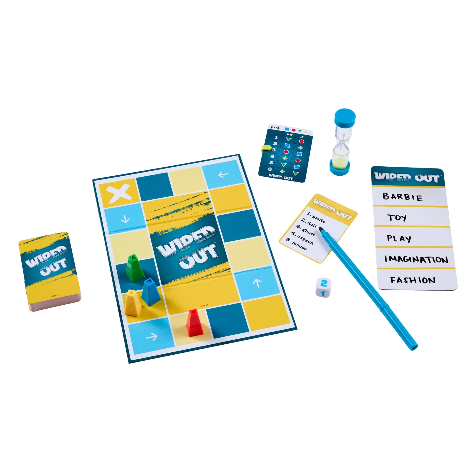 Wiped Out Party Game, Guessing Game For Families, Teens, Adults With Erasable Clues And Blackout Glasses For 3-6 Players - Image 5