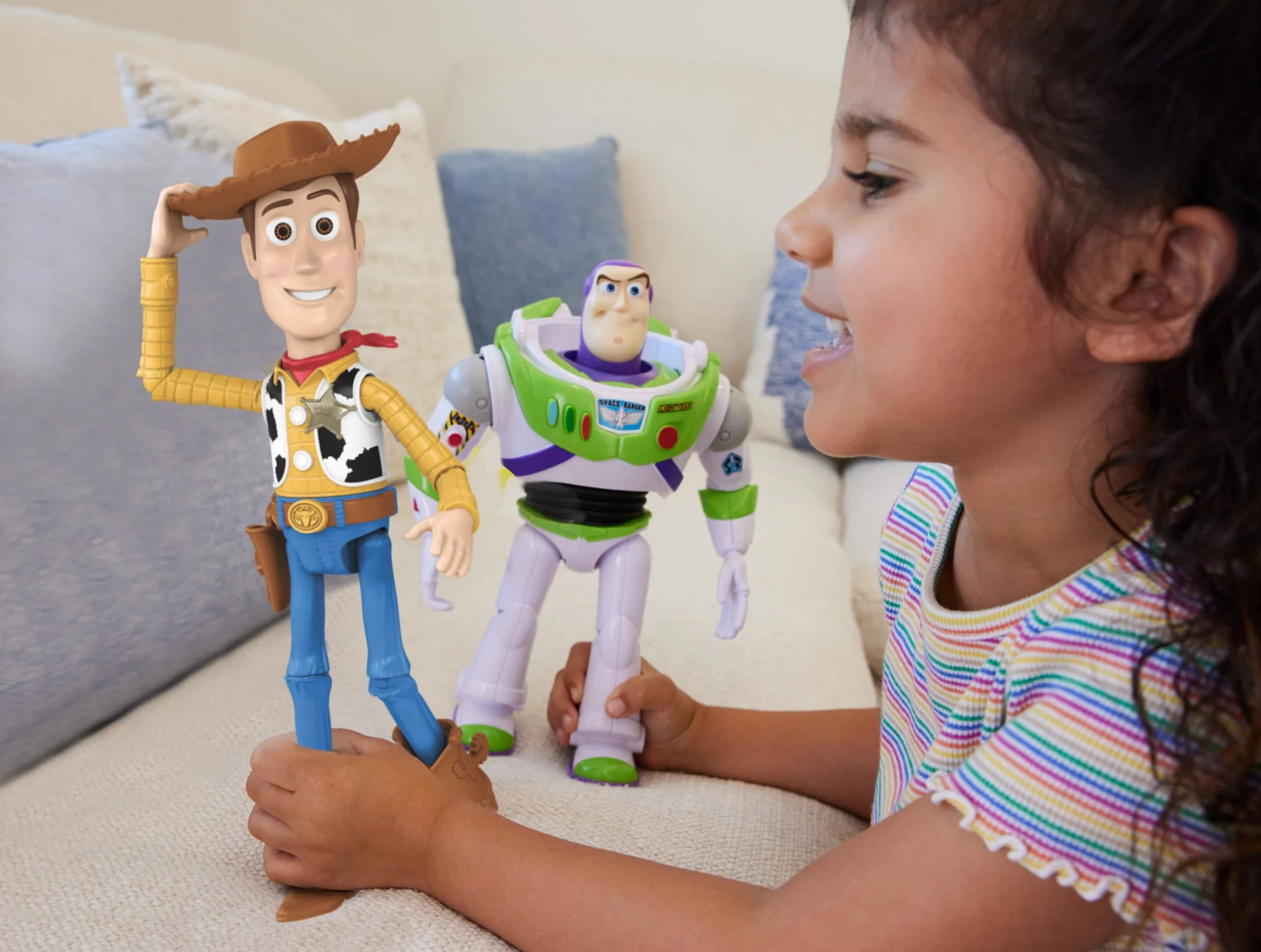 Disney Pixar Toy Story - Grande Figurine Articulée Woody 30 Cm - Dès 3 Ans - Image 2