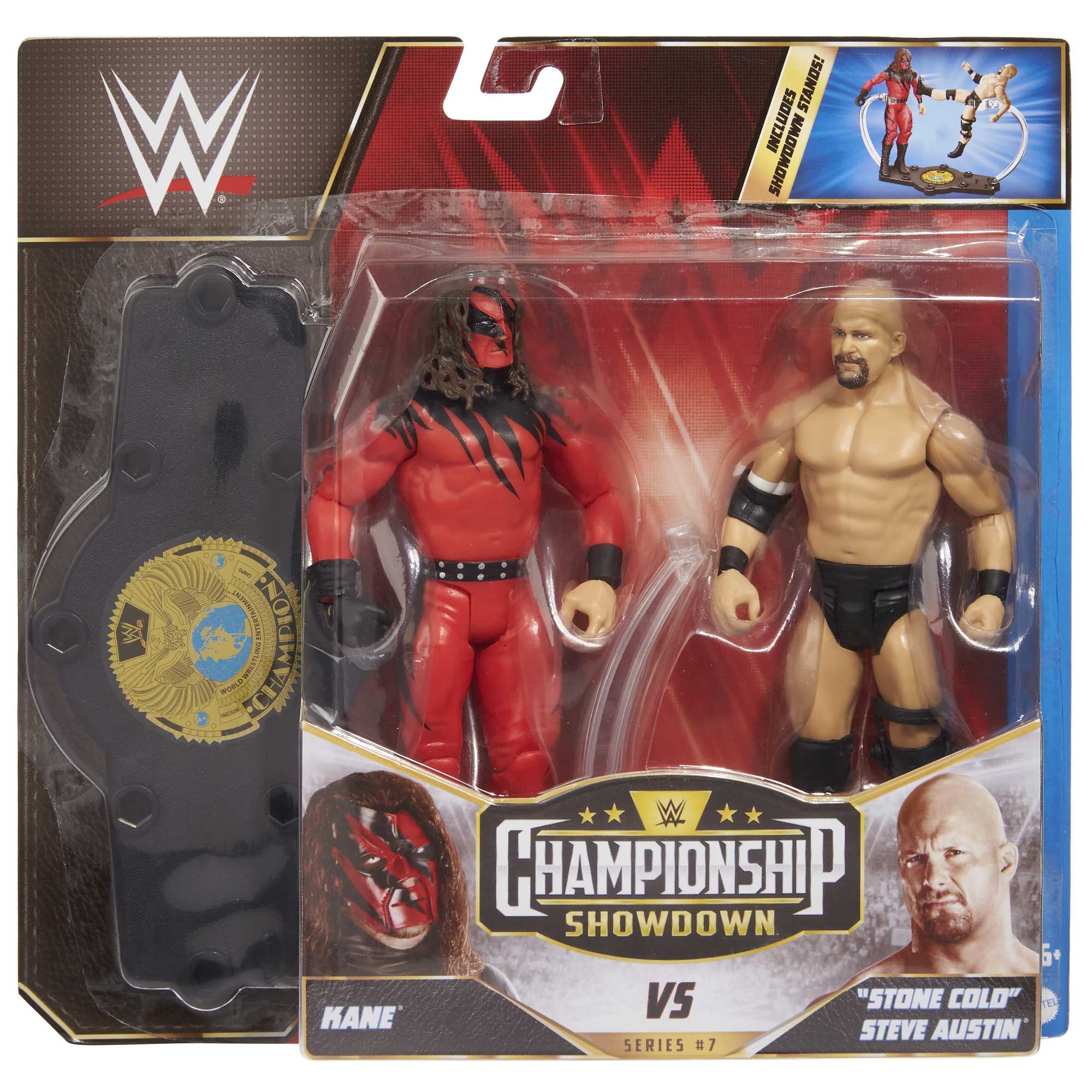 WWE Championship Showdown 'Stone Cold' Steve Austin vs Kane 2-Pack - Image 6