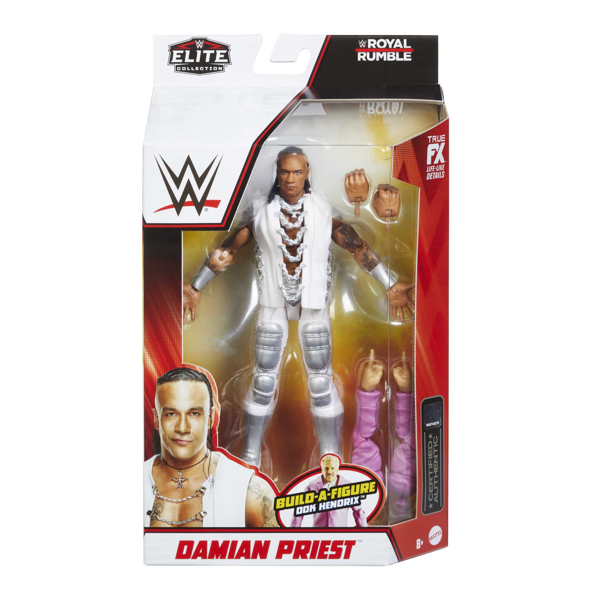 WWE Damian Priest Royal Rumble Elite Collection Action Figure - Image 6