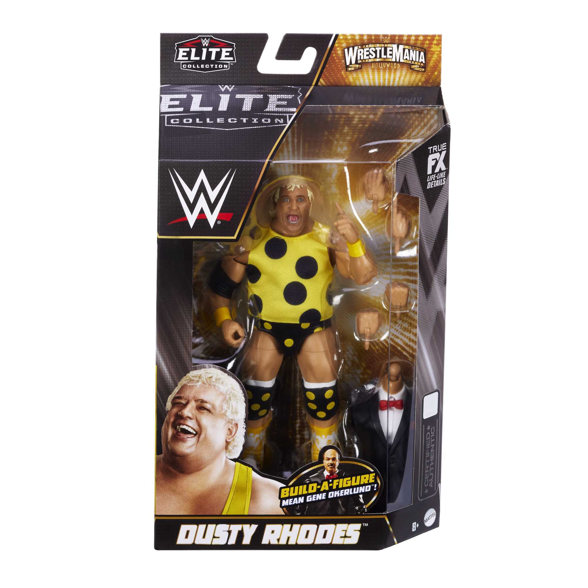 WWE Dusty Rhodes WrestleMania Elite Collection Action Figure - Image 6