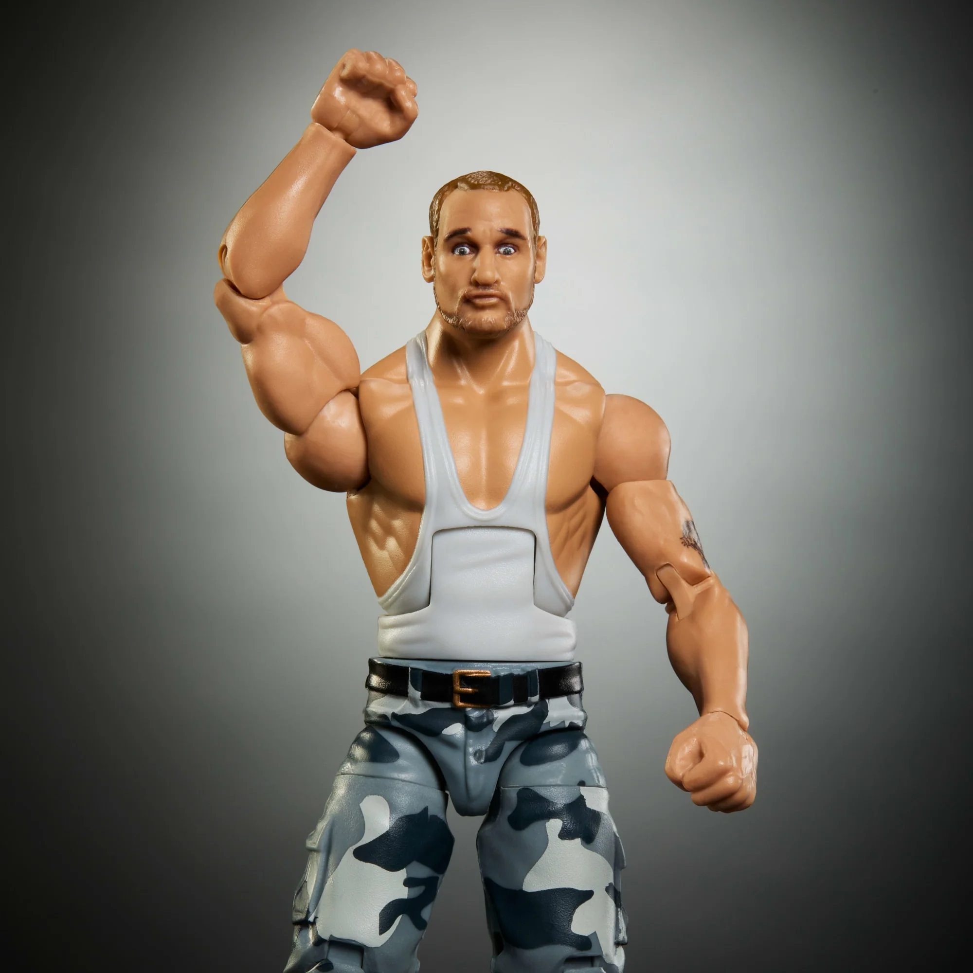 WWE Elite Collection Survivor Series Bushwhacker Butch Action Figure - Image 3