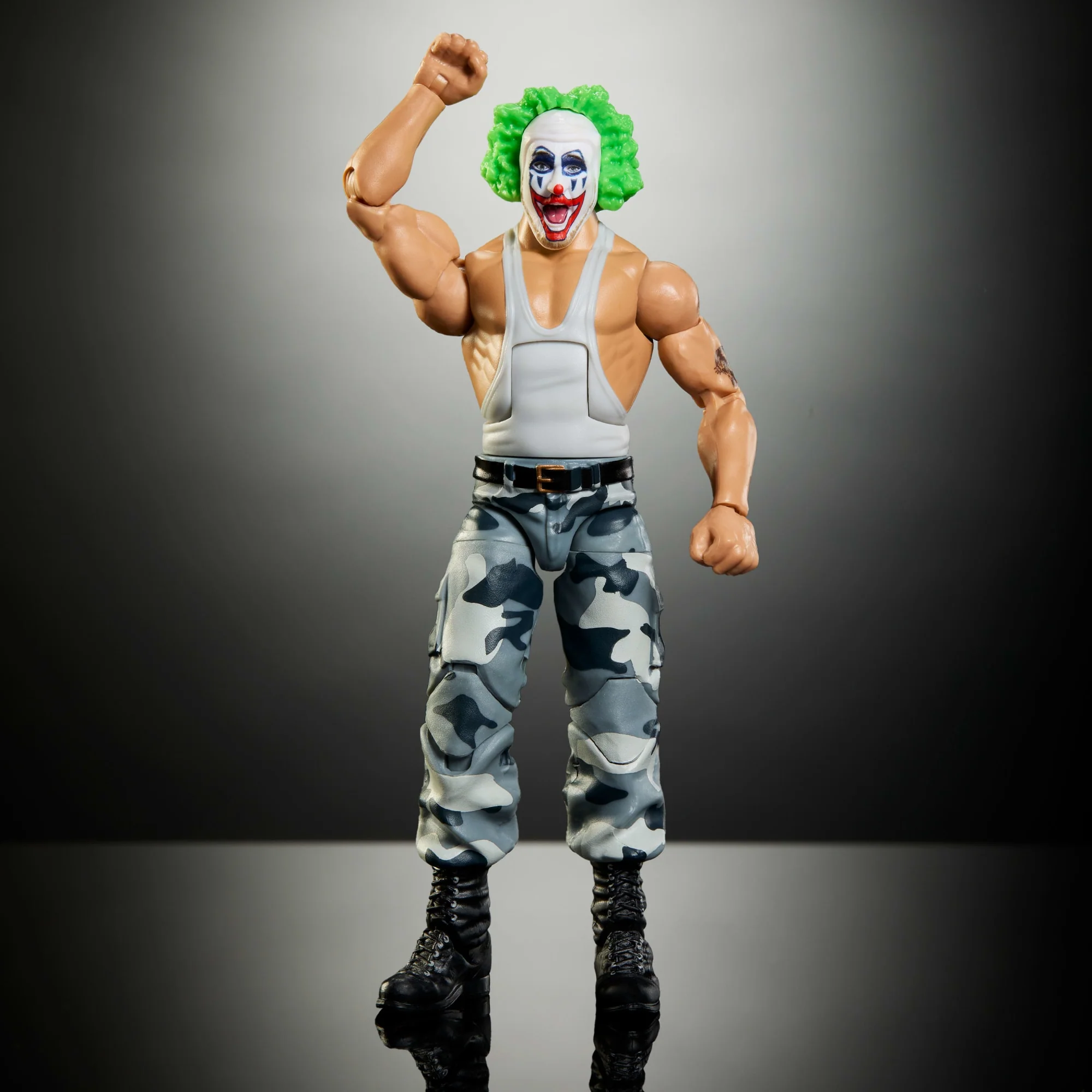 WWE Elite Collection Survivor Series Bushwhacker Butch Action Figure - Image 4