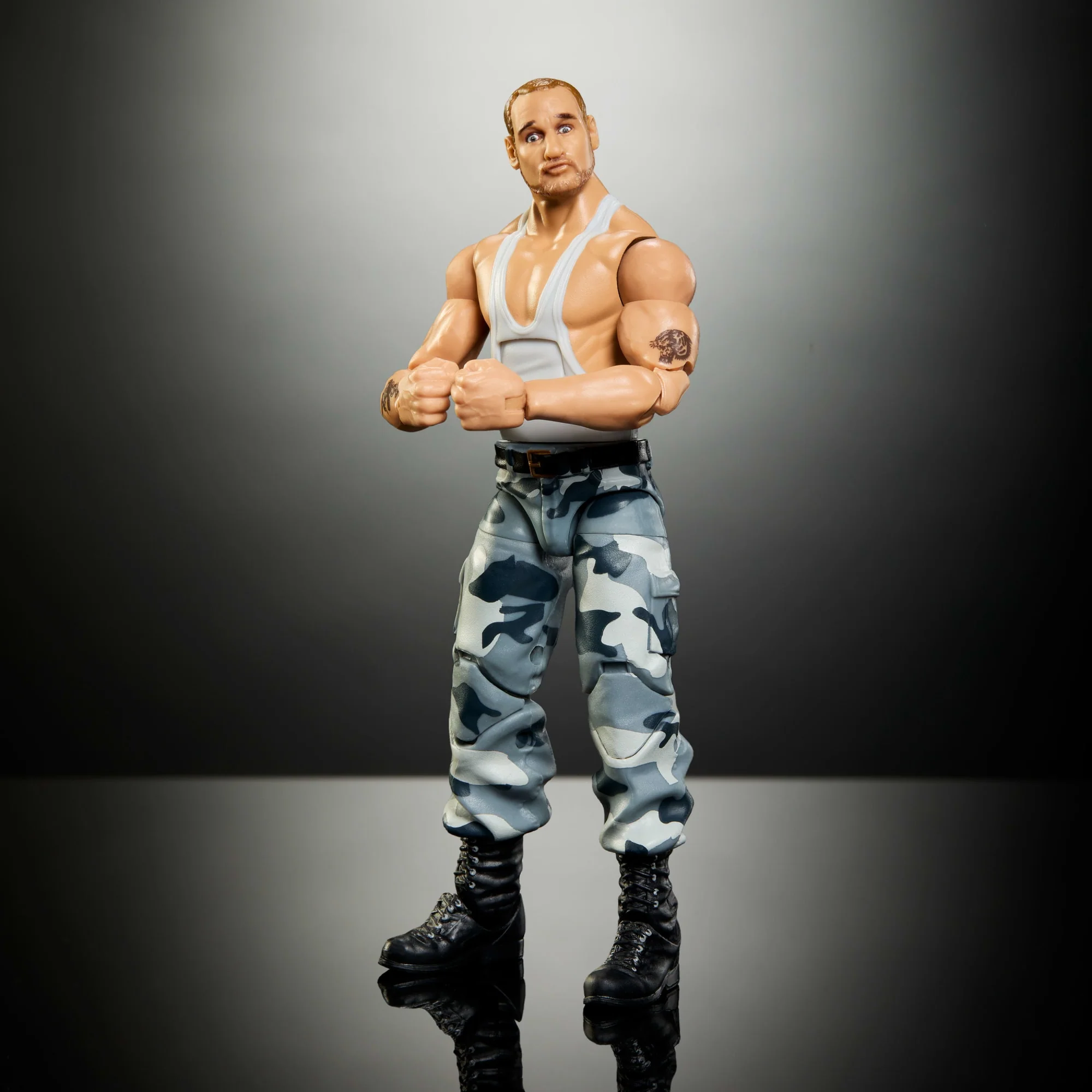 WWE Elite Collection Survivor Series Bushwhacker Butch Action Figure - Image 5