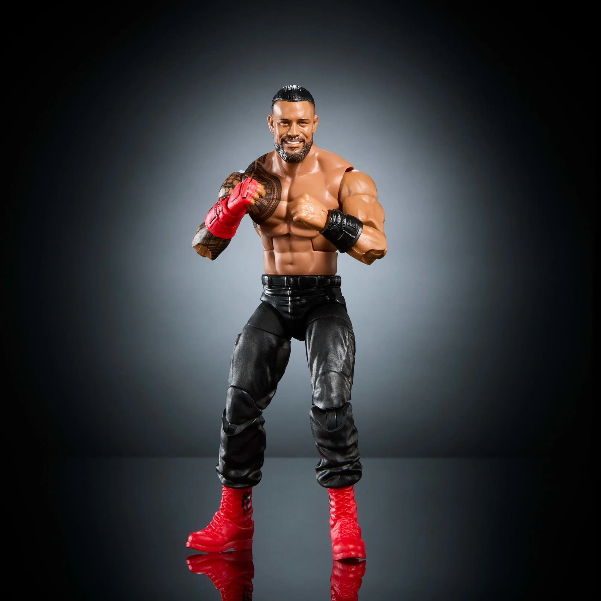 WWE Elite Collection Premium Live Event Roman Reigns Action Figure Set, Summerslam Collectible - Image 3