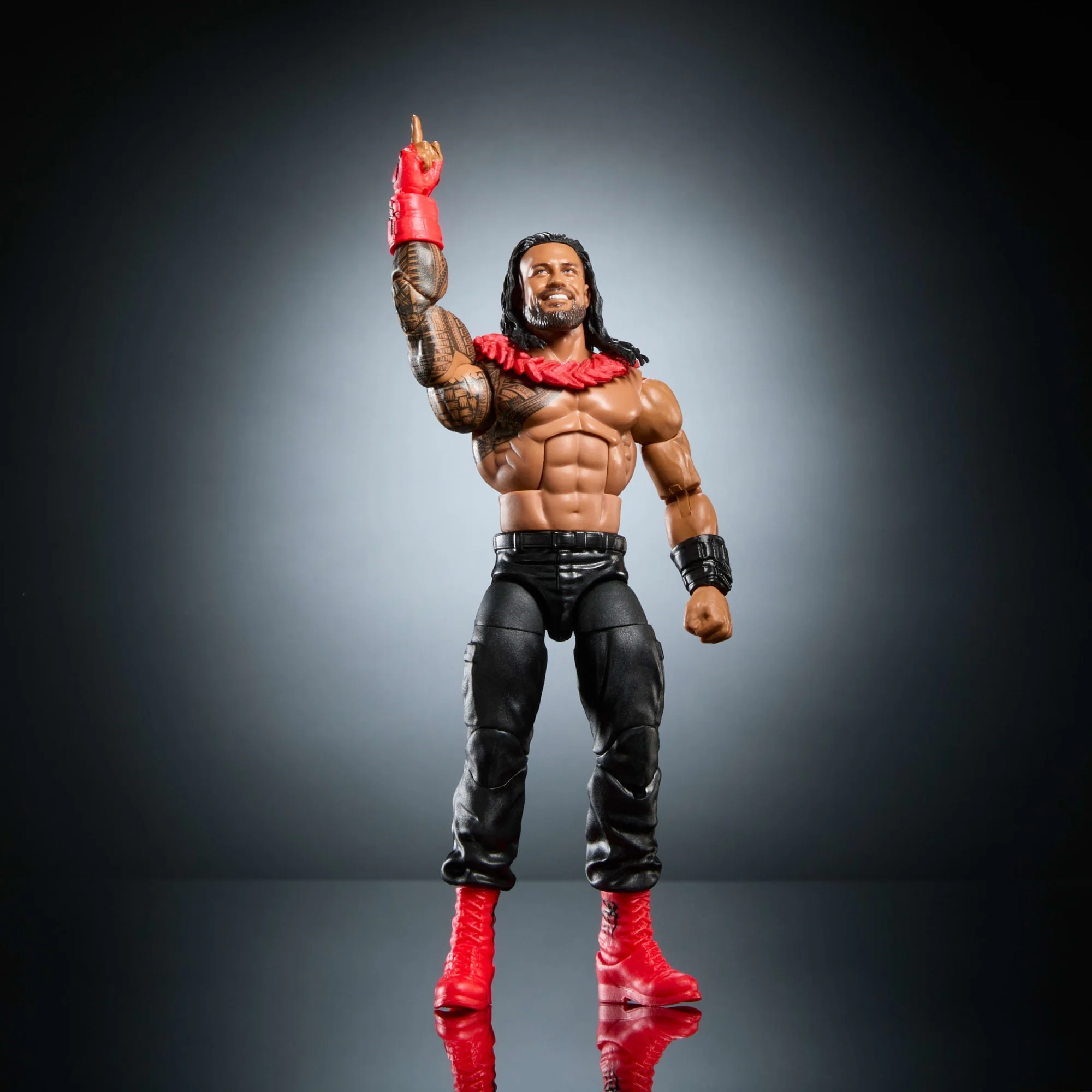 WWE Elite Collection Premium Live Event Roman Reigns Action Figure Set, Summerslam Collectible - Image 5