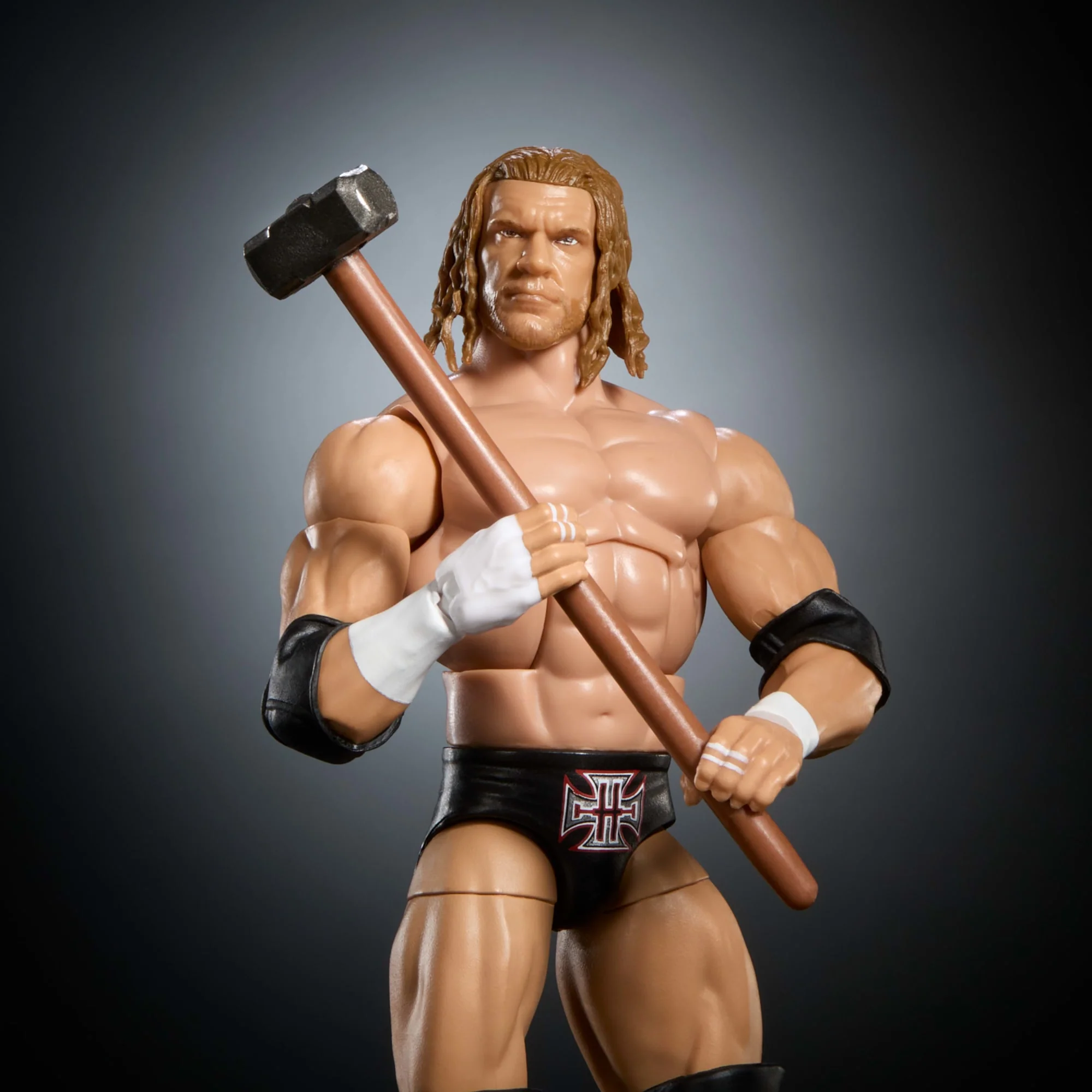 WWE Elite Collection Premium Live Event Triple H Action Figure Set, Summerslam Collectible - Image 4