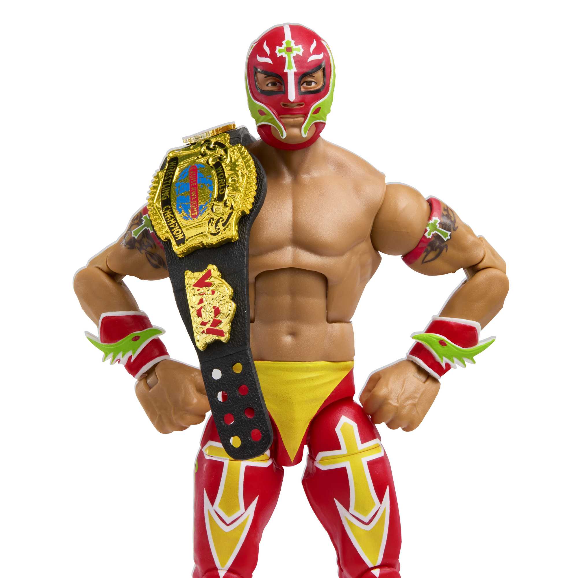 WWE Elite Collection Rey Mysterio Action Figure - Image 2