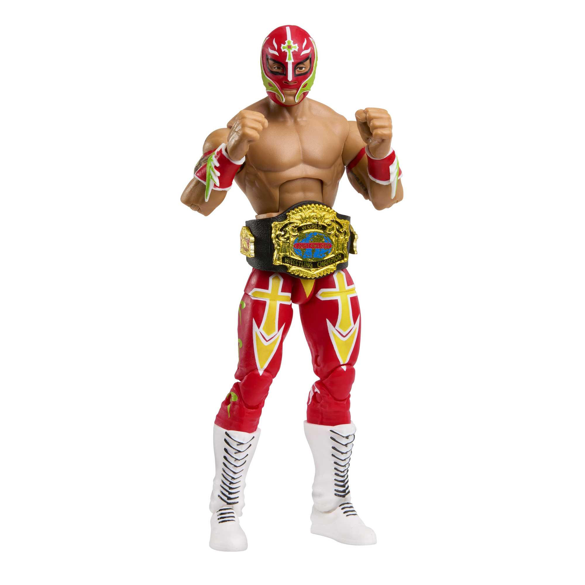 WWE Elite Collection Rey Mysterio Action Figure - Image 4