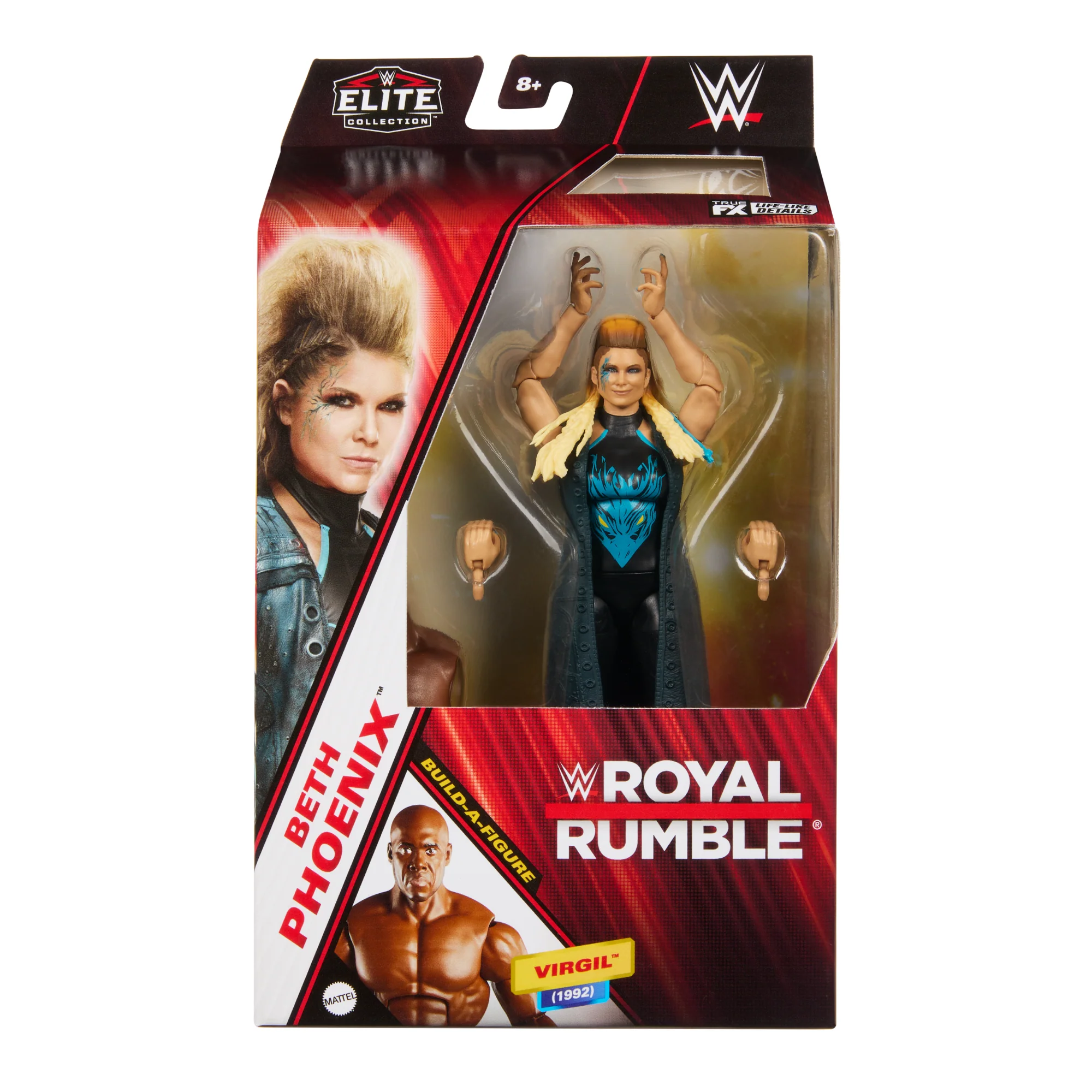 WWE Action Figure Elite Collection Royal Rumble Beth Phoenix With Build-A-Figure - Image 2