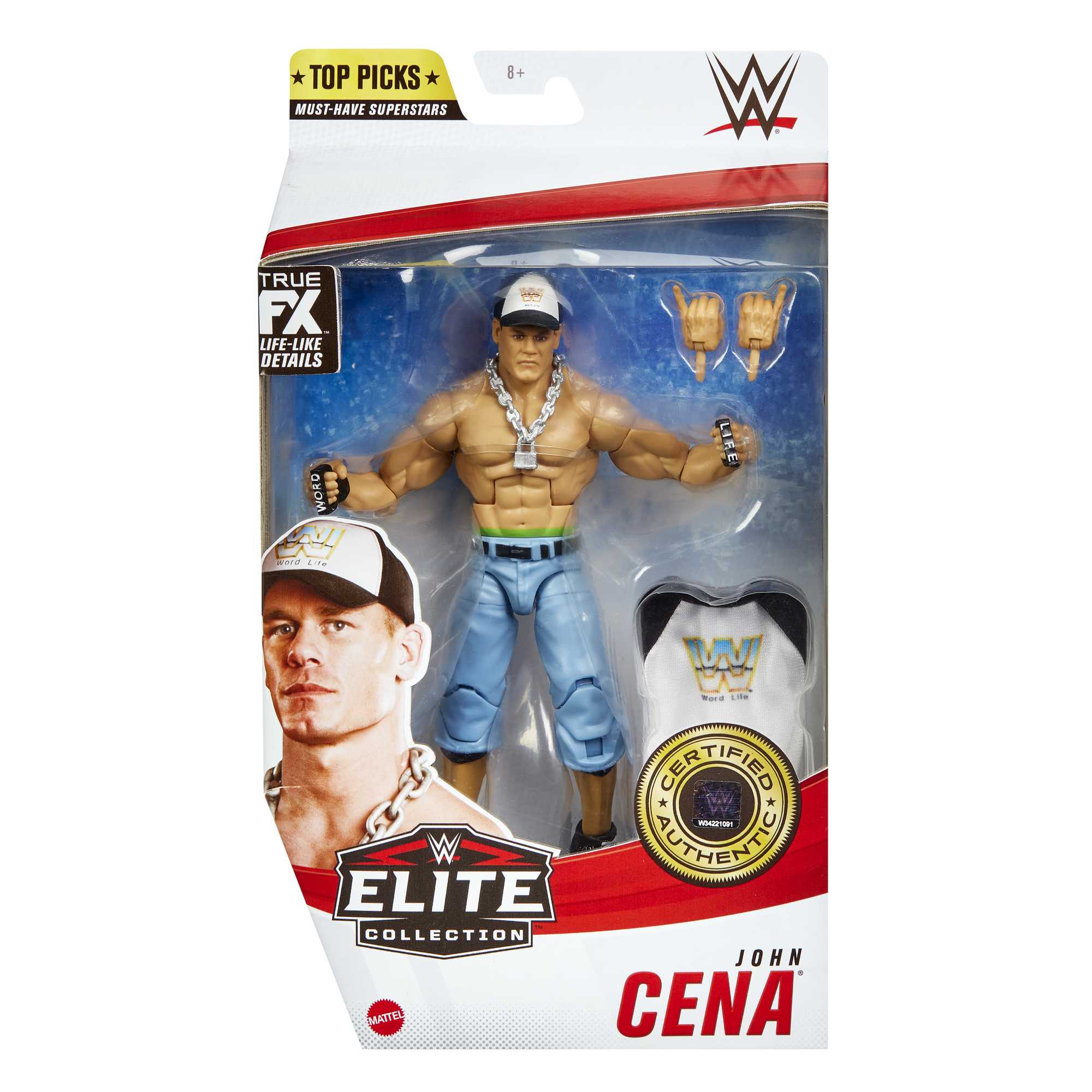 WWE Elite Collection Top Picks Action Figure & Accessories, 6-Inch Collectible Set - Image 3