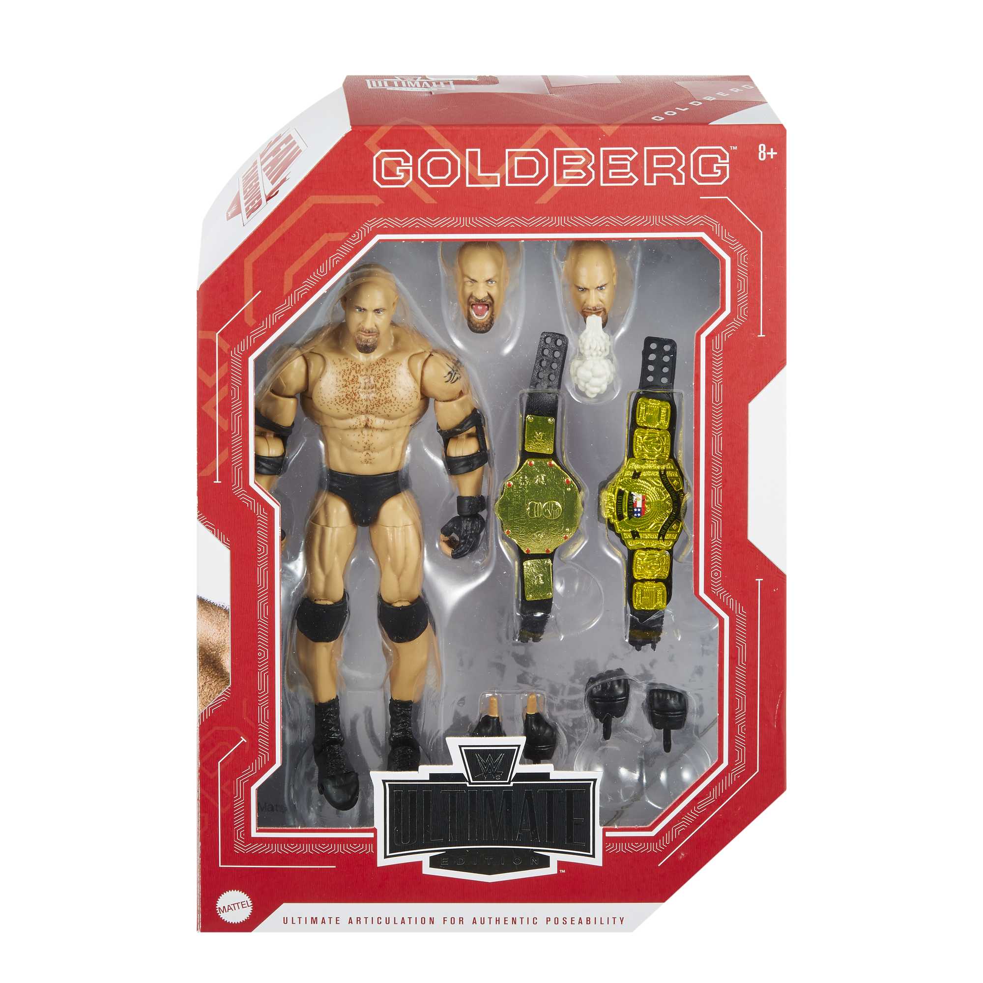 WWE Goldberg Ultimate Edition Fan TakeOver Action Figure - Image 7