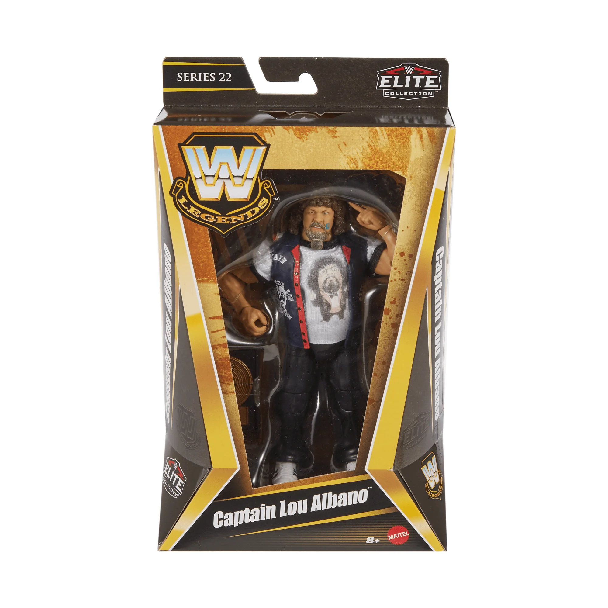 WWE Elite Action Figure Legends Captain Lou Albano - Image 2